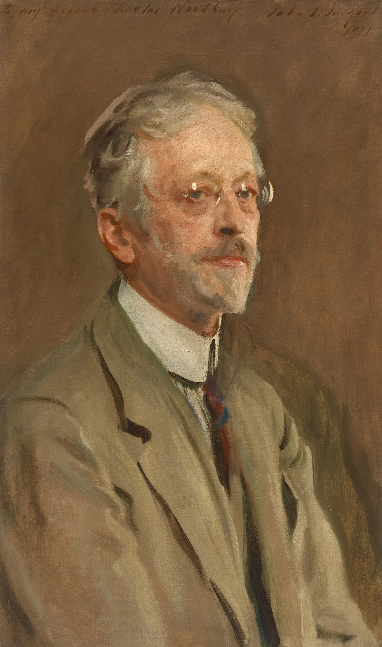 Charles Herbert Woodbury Wall Art by John Singer Sargent - Canvas Print
