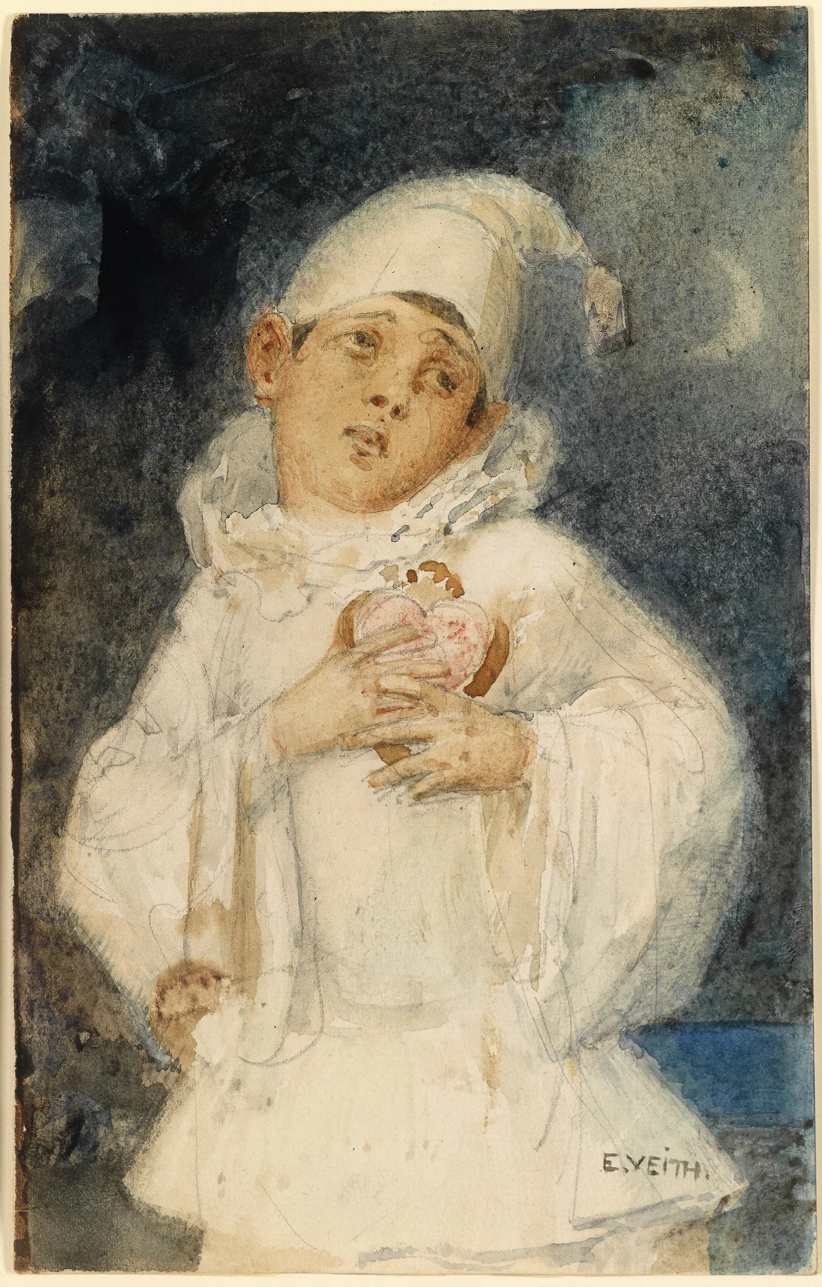 Harlekin Wall Art by Eduard Veith - Canvas Print