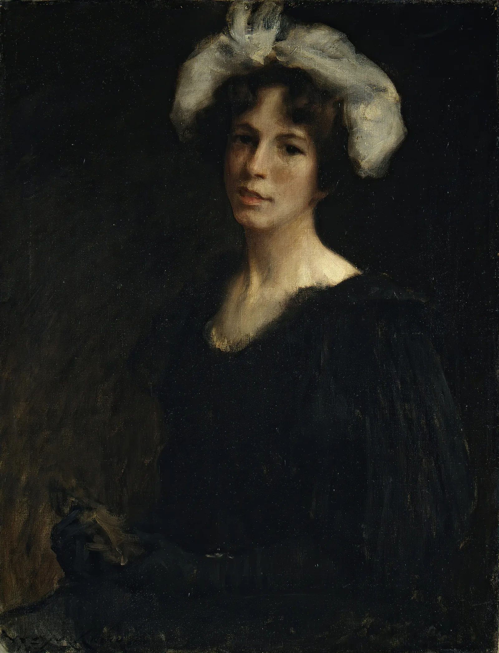 Bessie Potter Wall Art by William Merritt Chase - Canvas Print