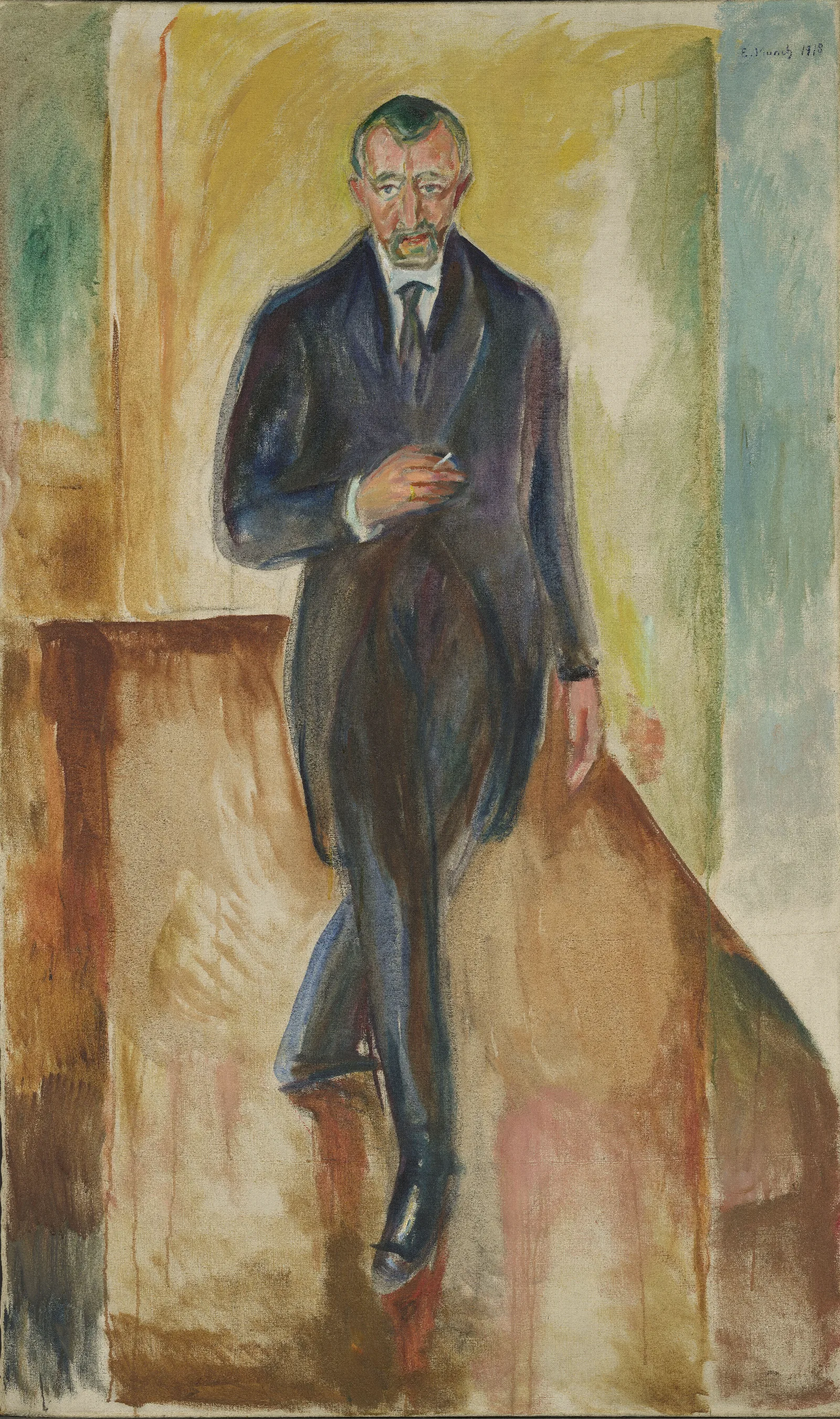 Thorvald Lochen Wall Art by Edvard Munch - Canvas Print