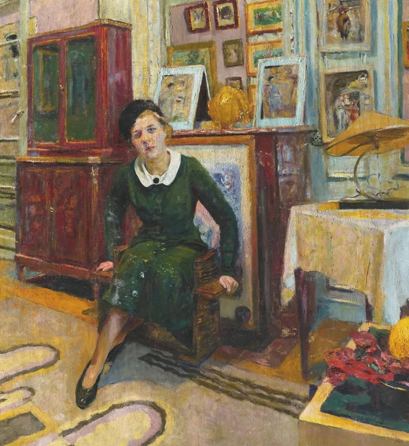 La Comtesse Lanskoy Wall Art by Édouard Vuillard - Canvas Print