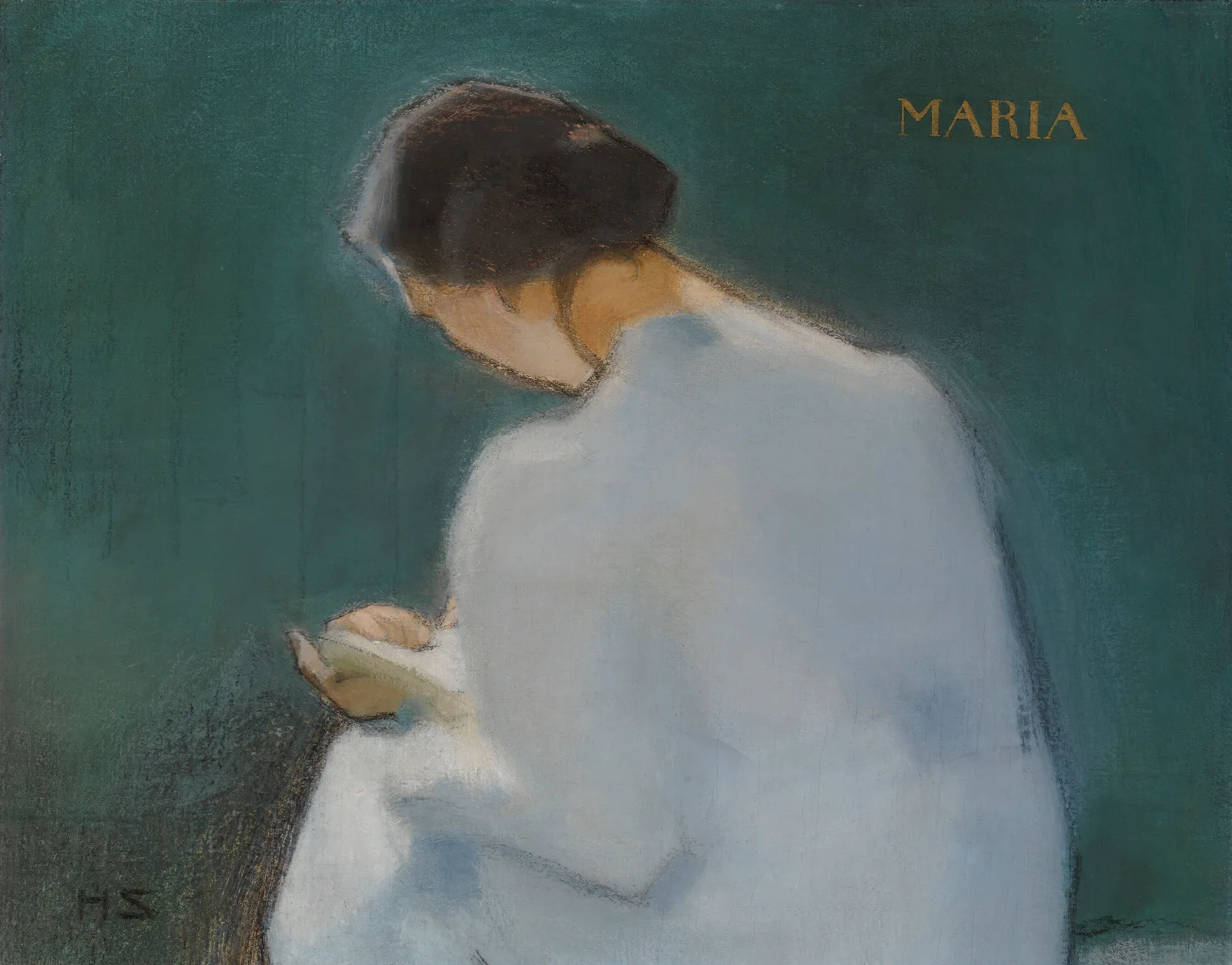 Maria Wall Art by Helene Schjerfbeck - Canvas Print