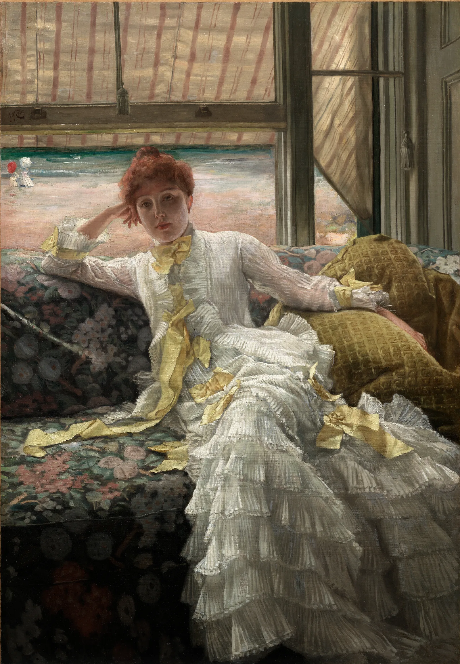 Seaside Wall Art by James Tissot - Canvas Print