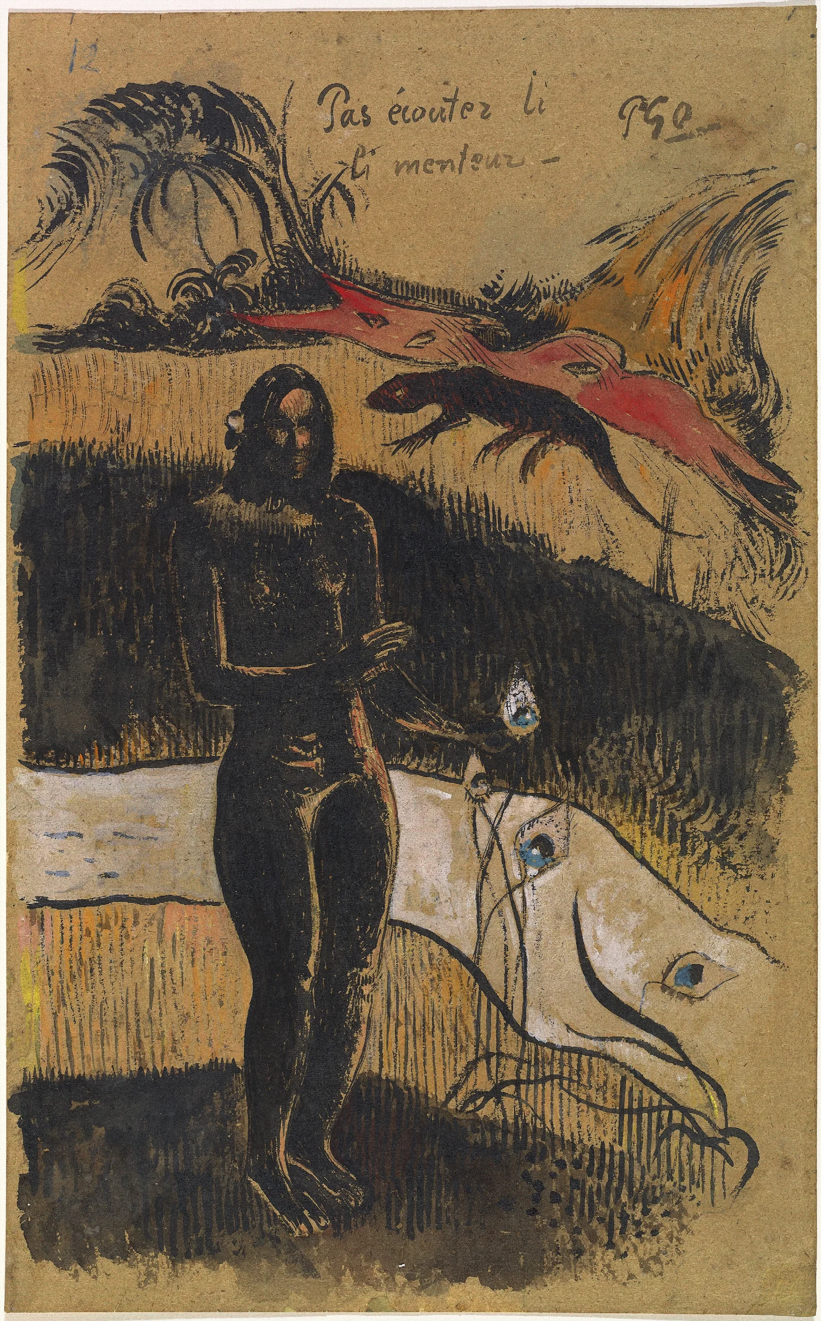 Nave Nave Fenua Wall Art by Paul Gauguin - Canvas Print