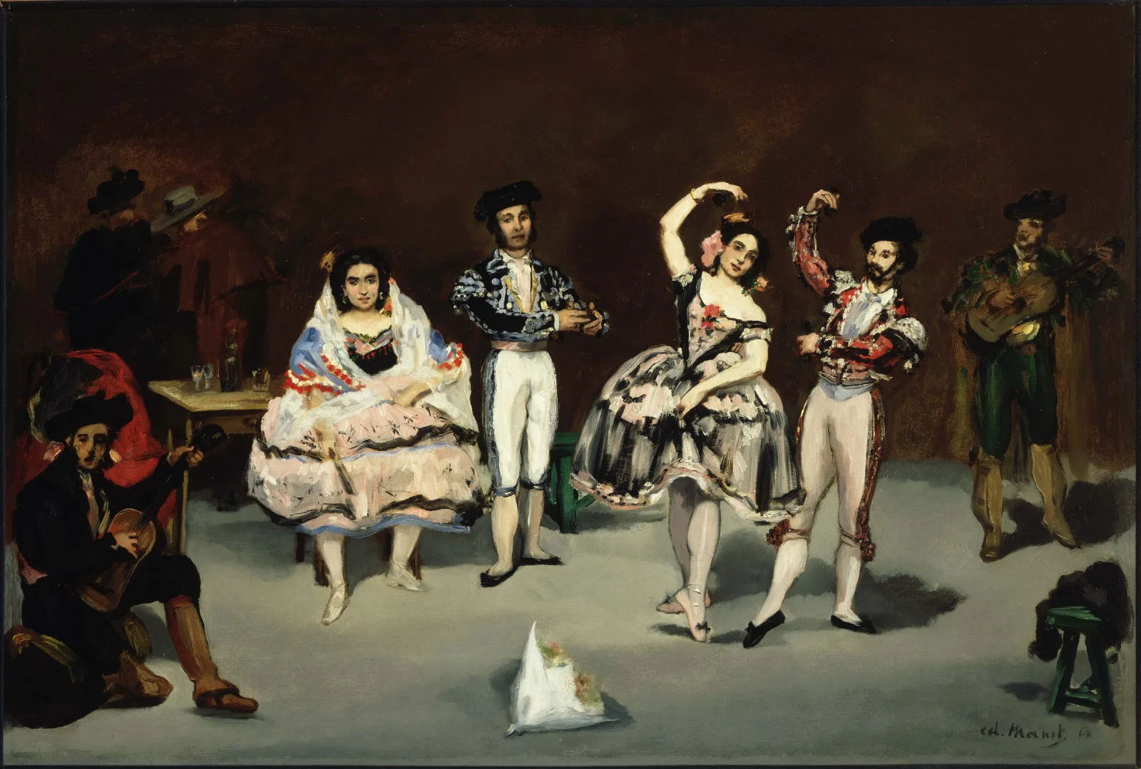 Spanish Ballet Wall Art by Édouard Manet - Canvas Print