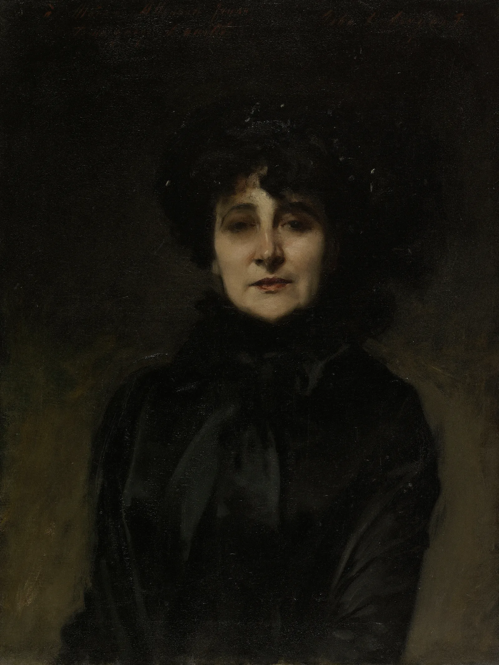 Portrait De Madame Allouard Jouan Wall Art by John Singer Sargent - Canvas Print
