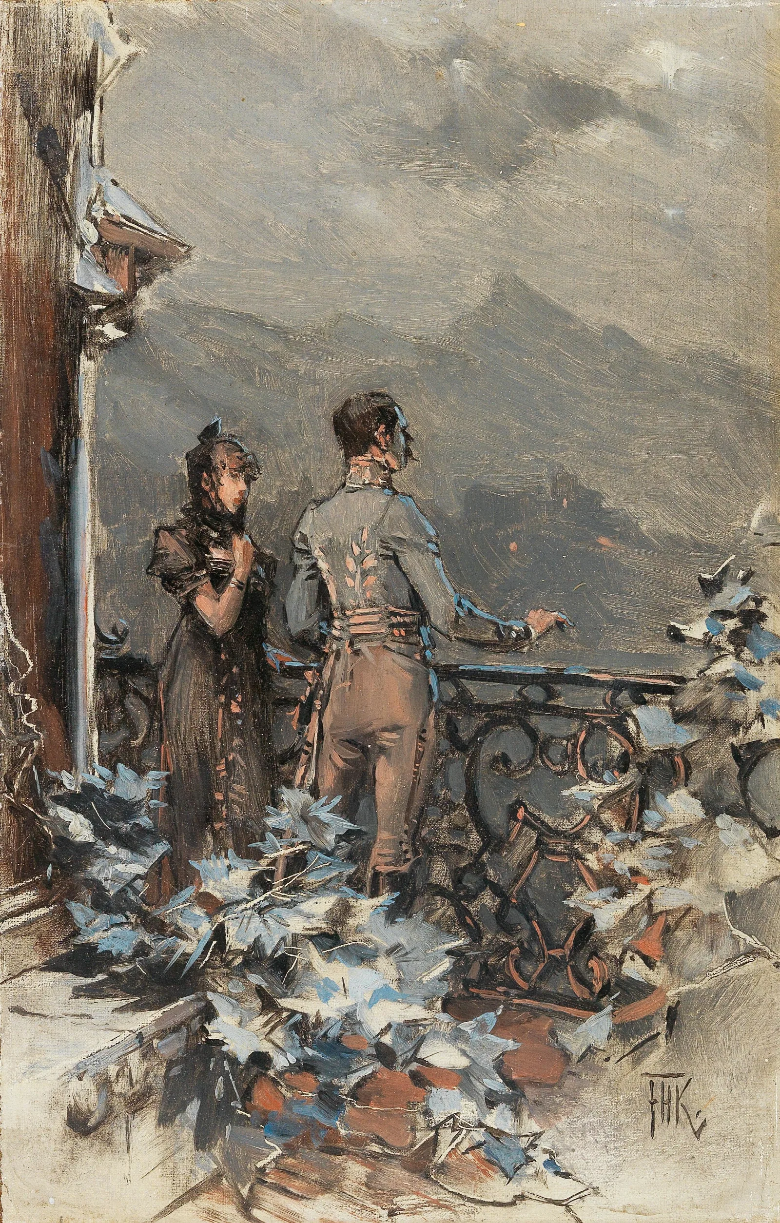 Nocturne 2 Wall Art by Frederik Hendrik Kaemmerer - Canvas Print