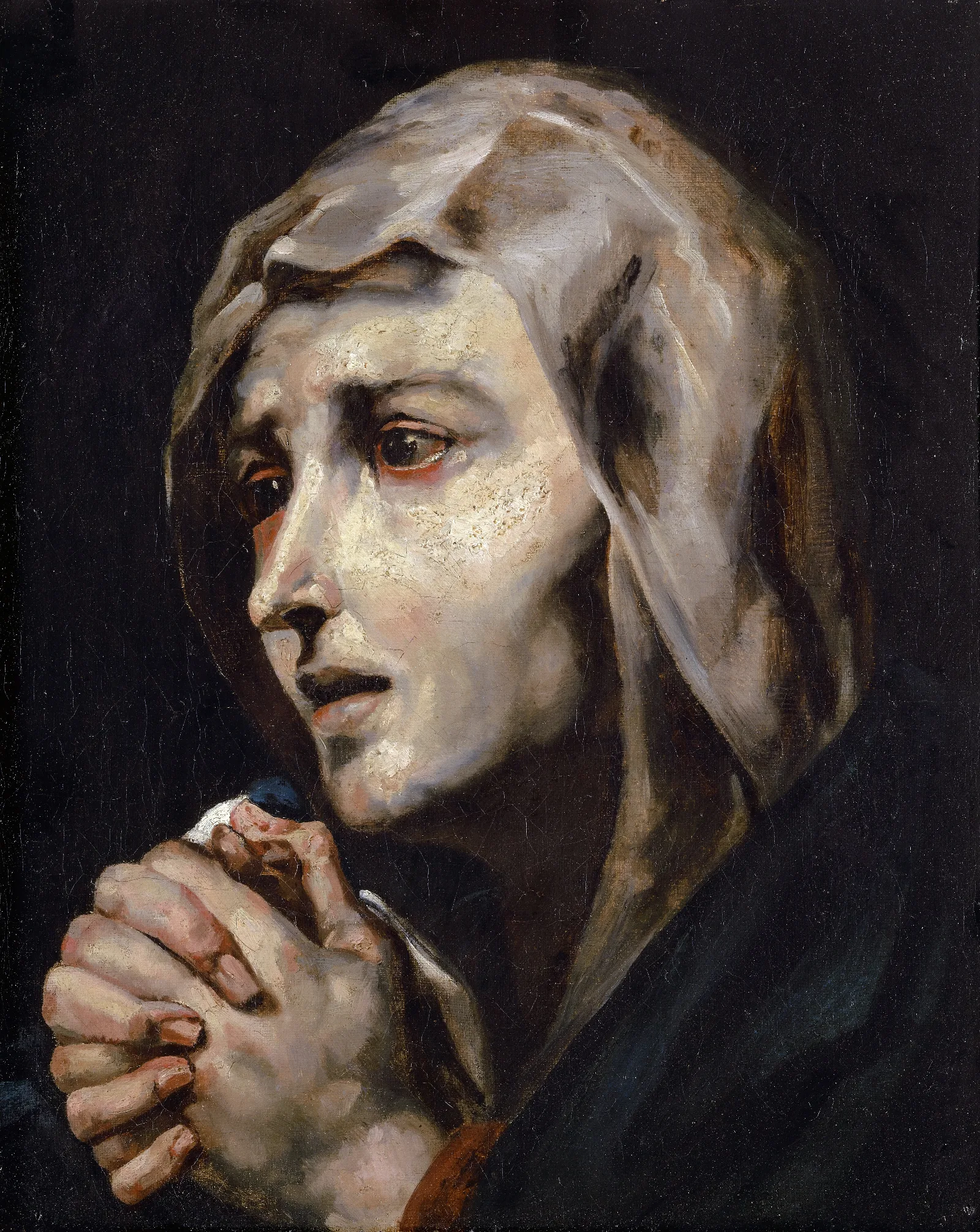 Mater Dolorosa 2 Wall Art by Théodore Géricault - Canvas Print