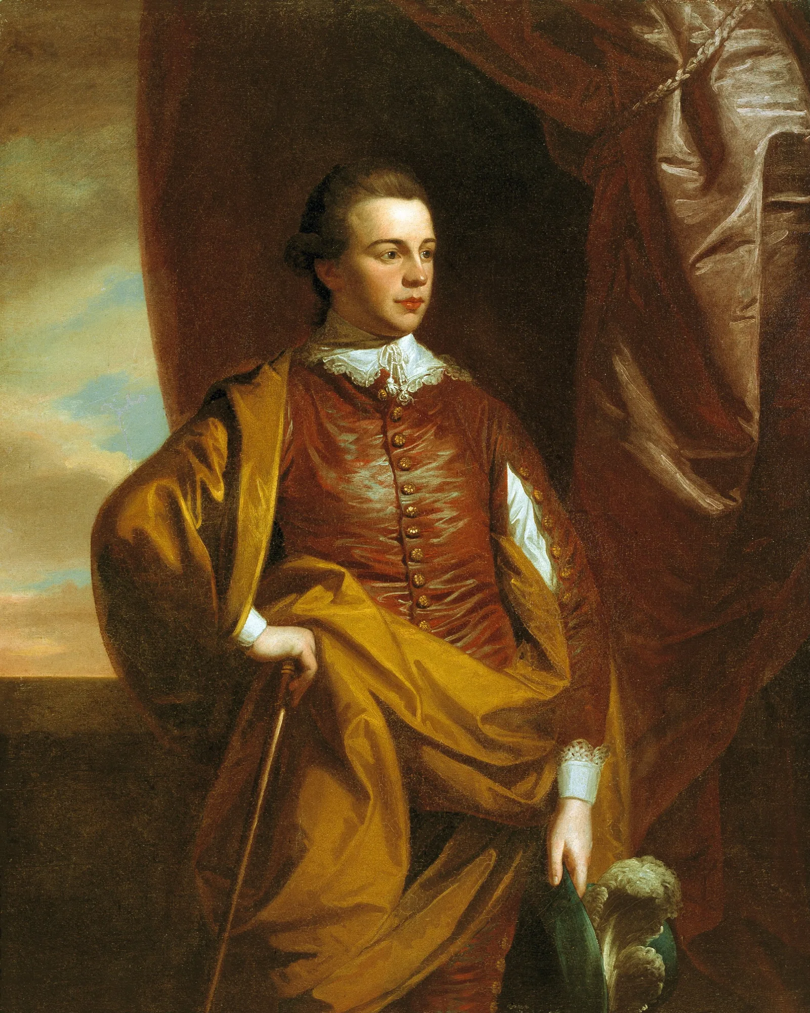 Thomas Middleton Of The Oaks Wall Art by Benjamin West - Canvas Print