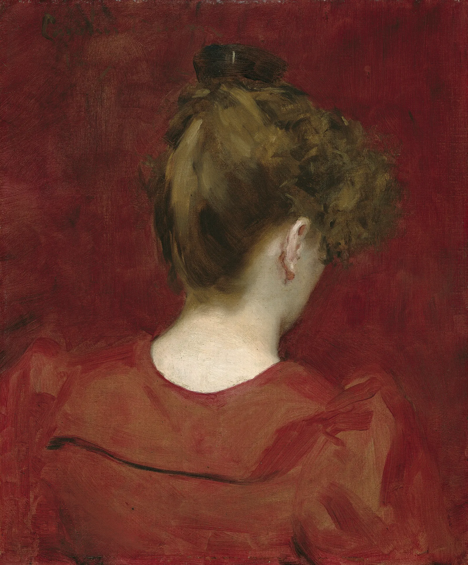 Study Of Lilia Wall Art by Carolus-Duran - Canvas Print