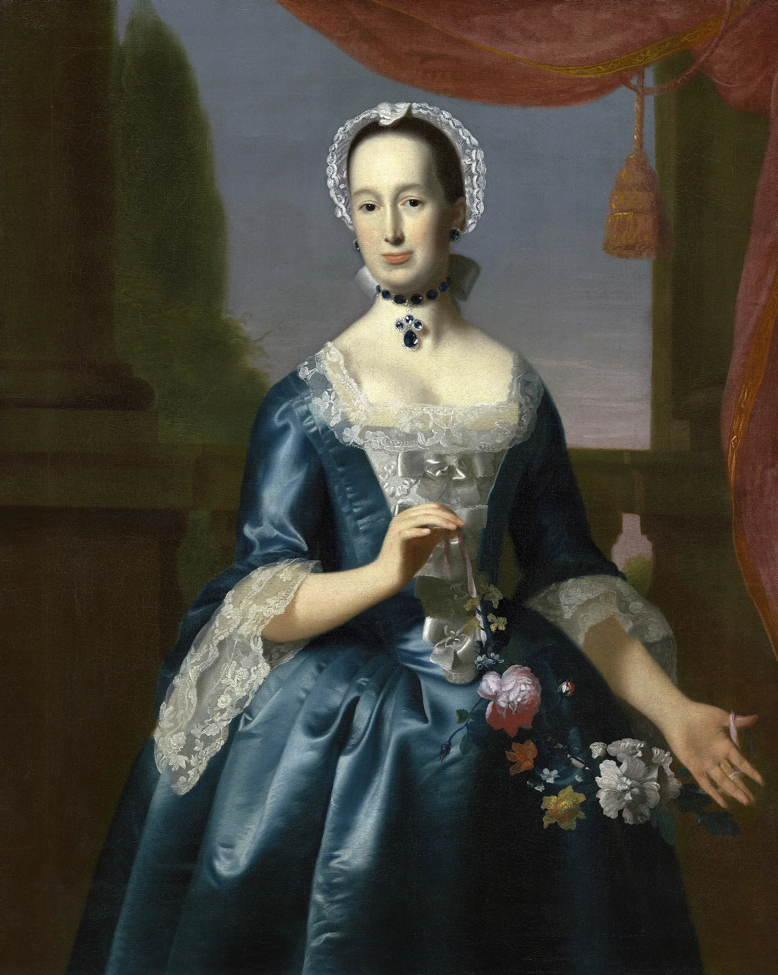 Anne Fairchild Bowler Mrs Metcalf Bowler Wall Art by John Singleton Copley - Canvas Print