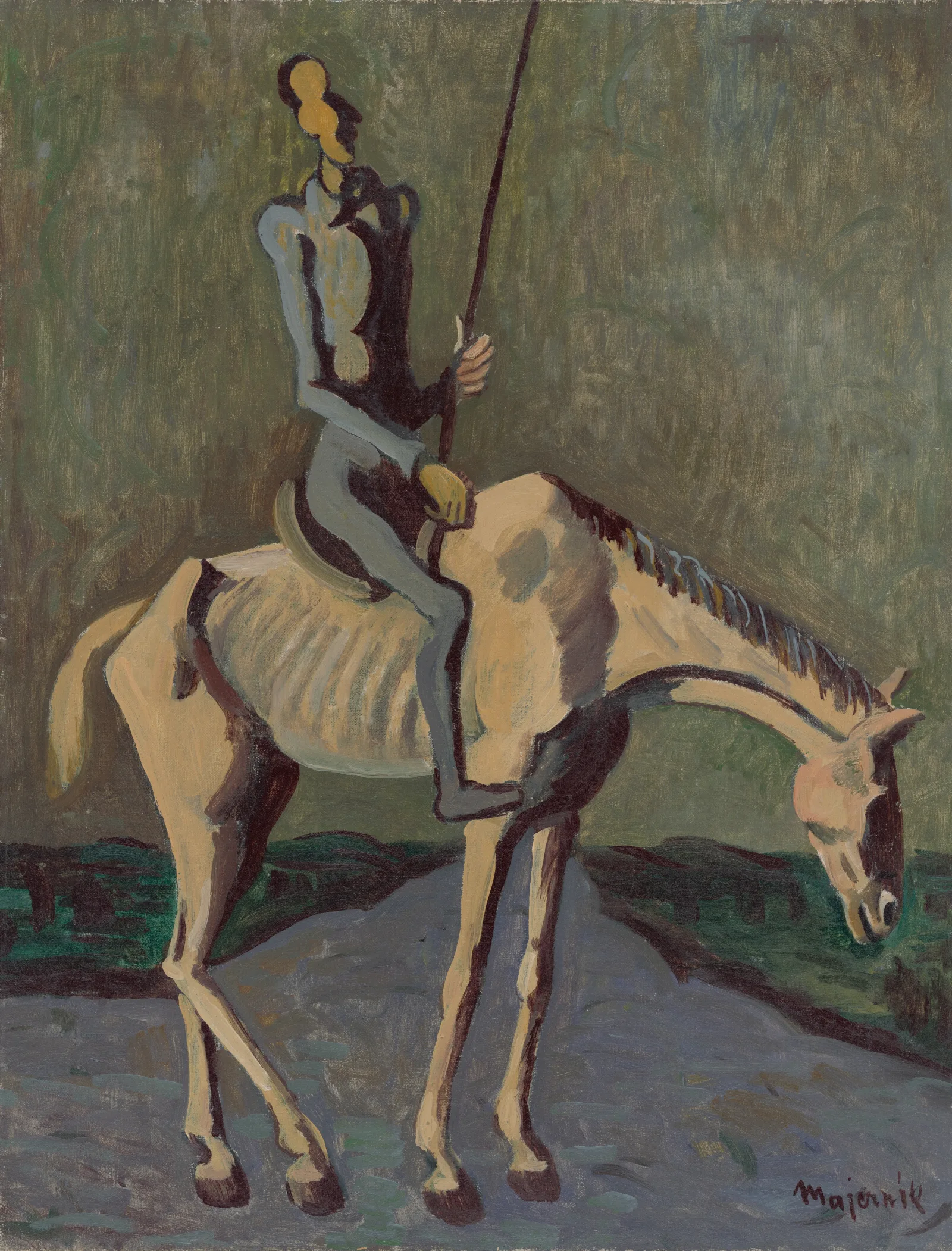 Don Quichotte Wall Art by Cyprián Majerník - Canvas Print