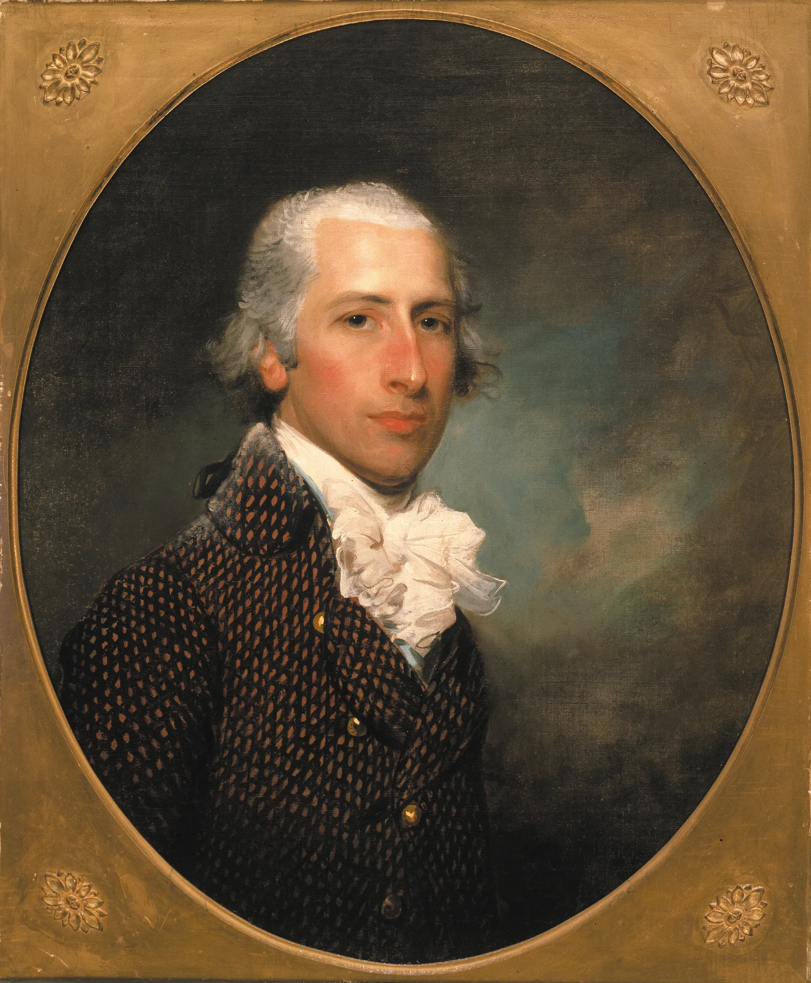 Portrait Of Gabriel Manigault Wall Art by Gilbert Stuart - Canvas Print