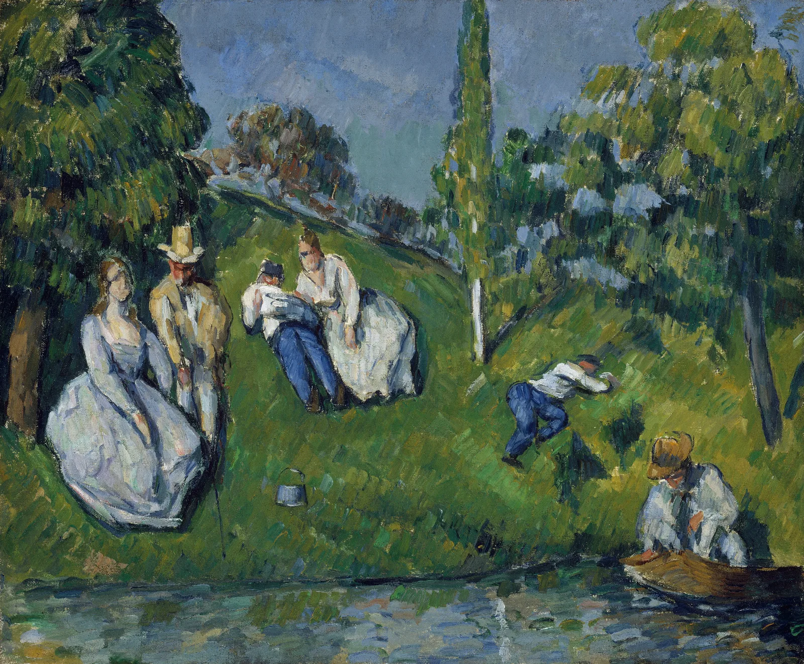 The Pond Wall Art by Paul Cézanne - Canvas Print