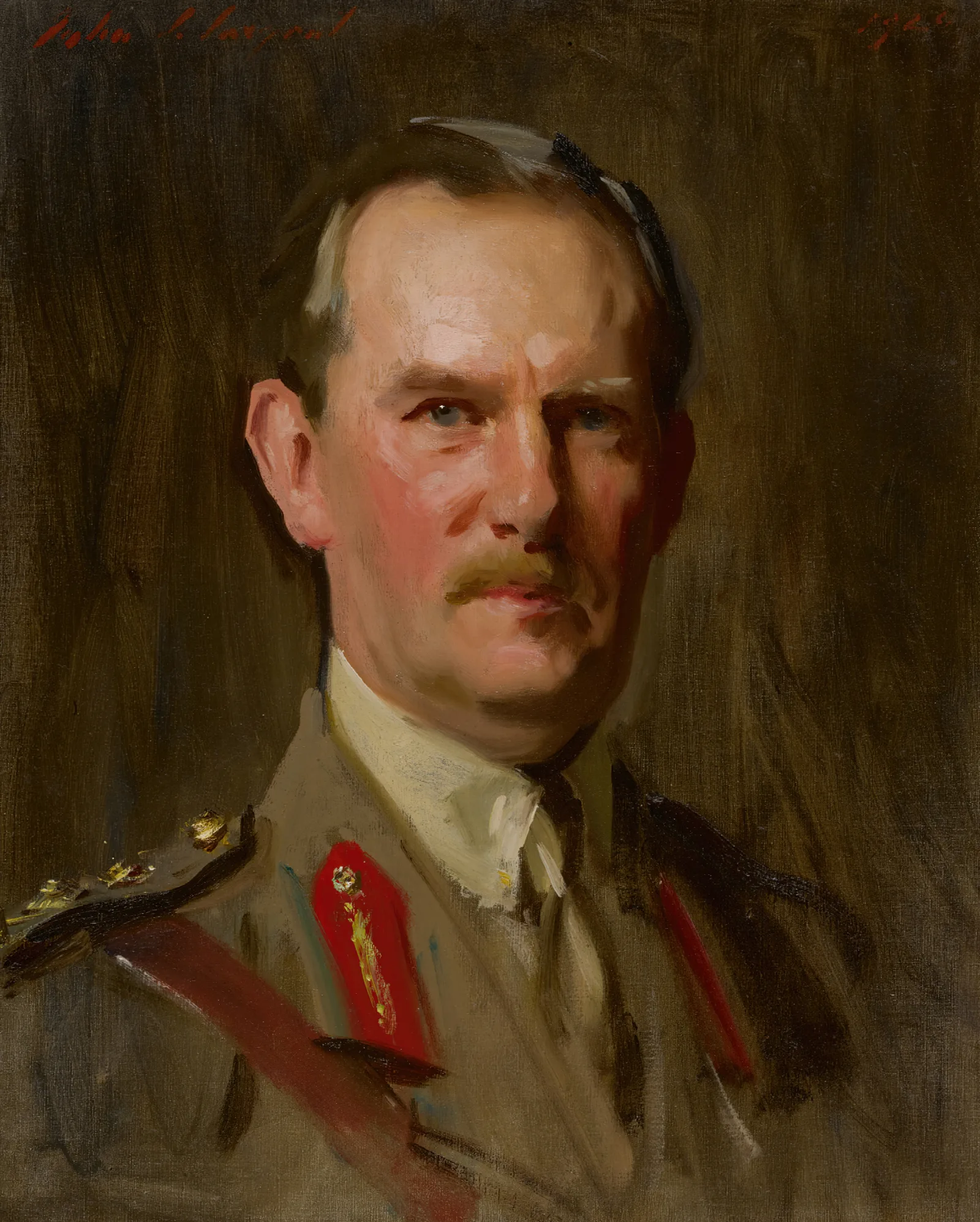 General Sir John Cowans Wall Art by John Singer Sargent - Canvas Print