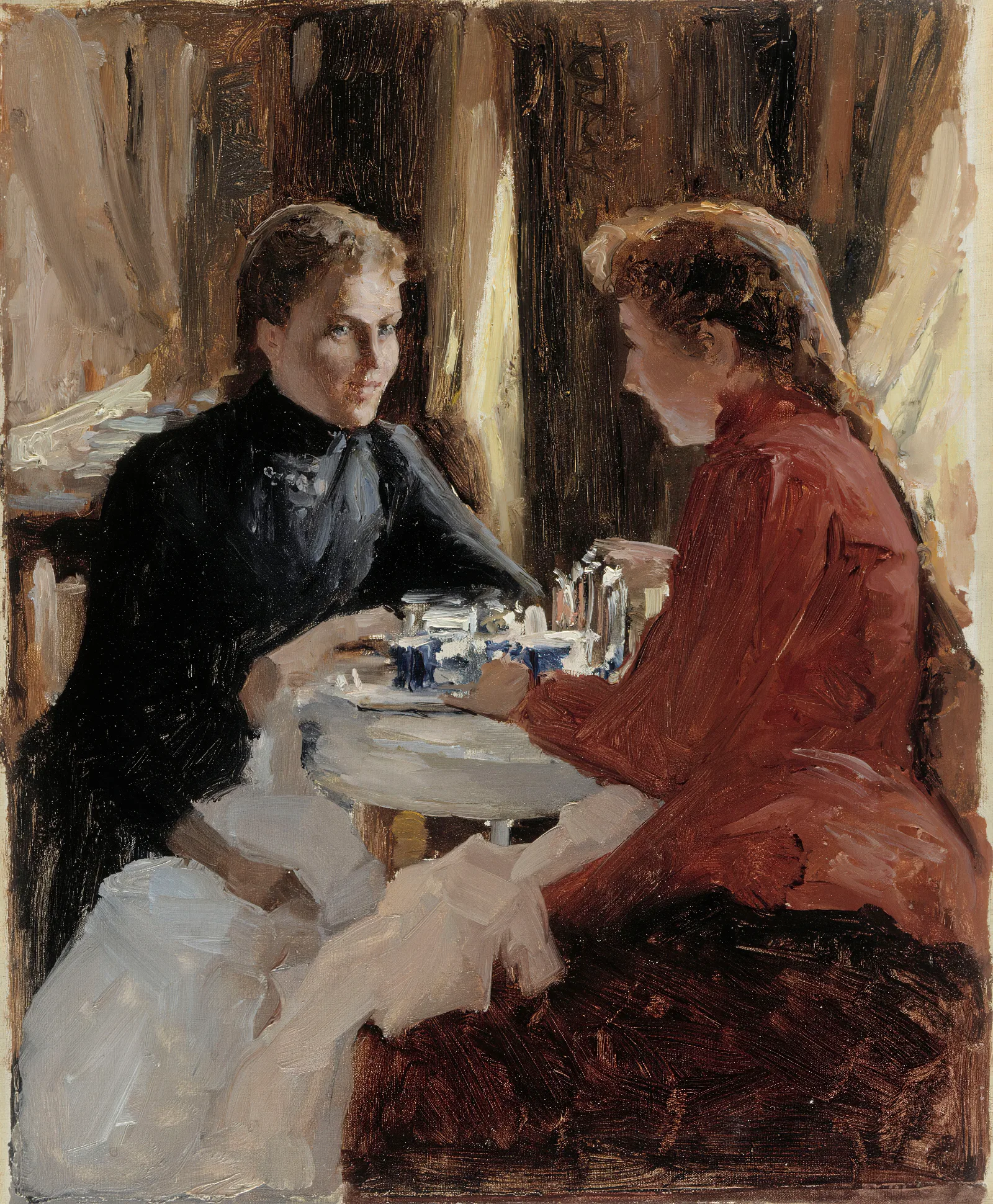 Elevenses Wall Art by Albert Edelfelt - Canvas Print
