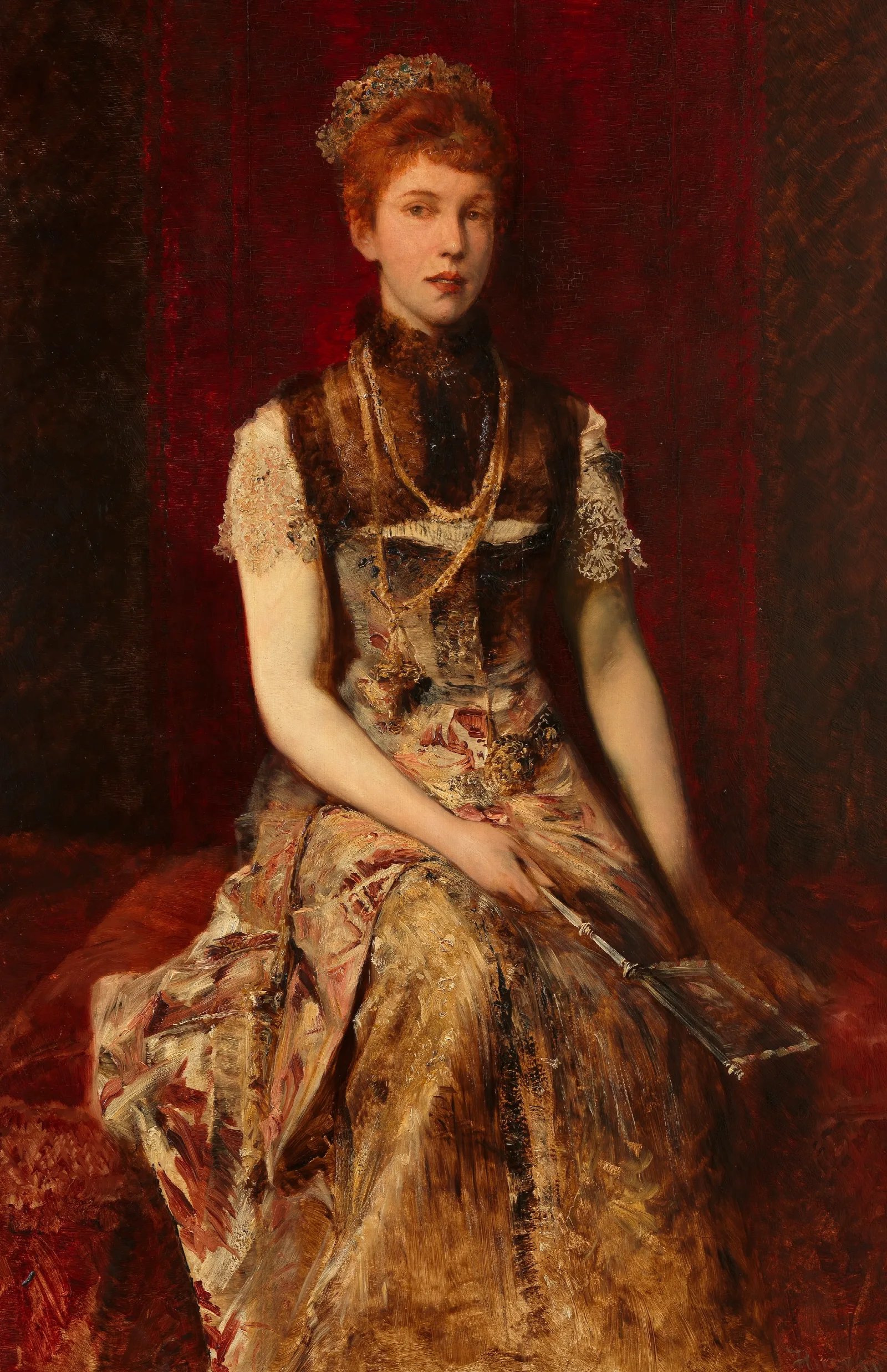 Dora Fournier Gabillon 2 Wall Art by Hans Makart - Canvas Print