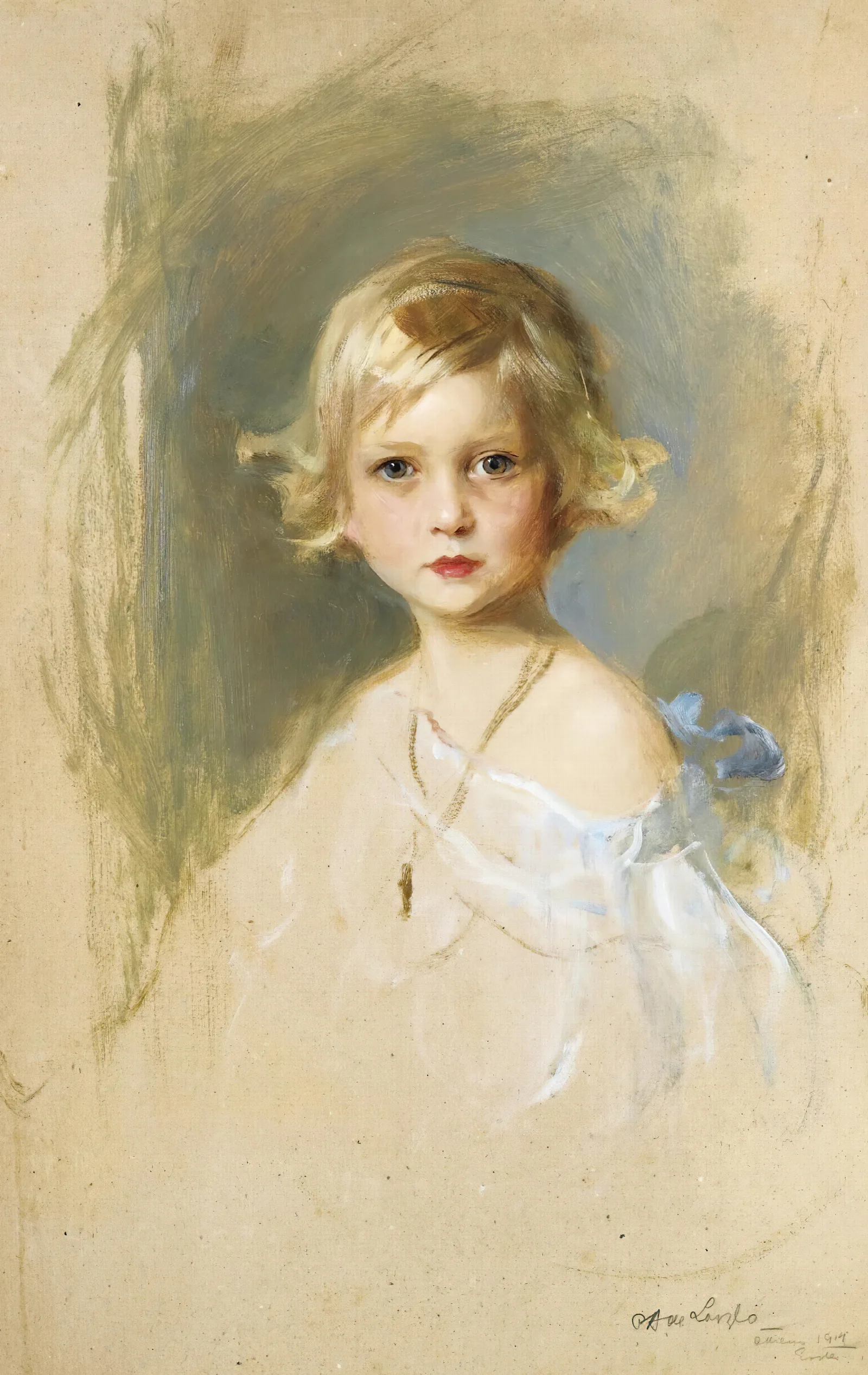 Princess Cecile Of Greece Wall Art by Philip Alexius de László - Canvas Print
