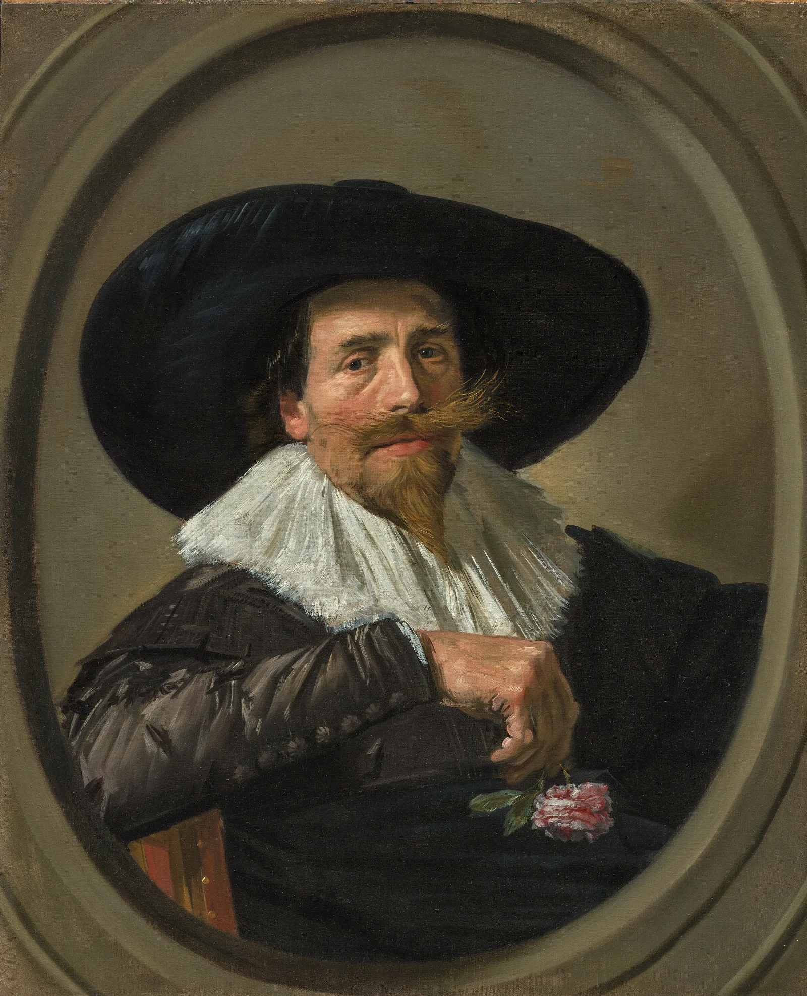 Portrait Of Pieter Dircksz Tjarck Wall Art by Frans Hals - Canvas Print