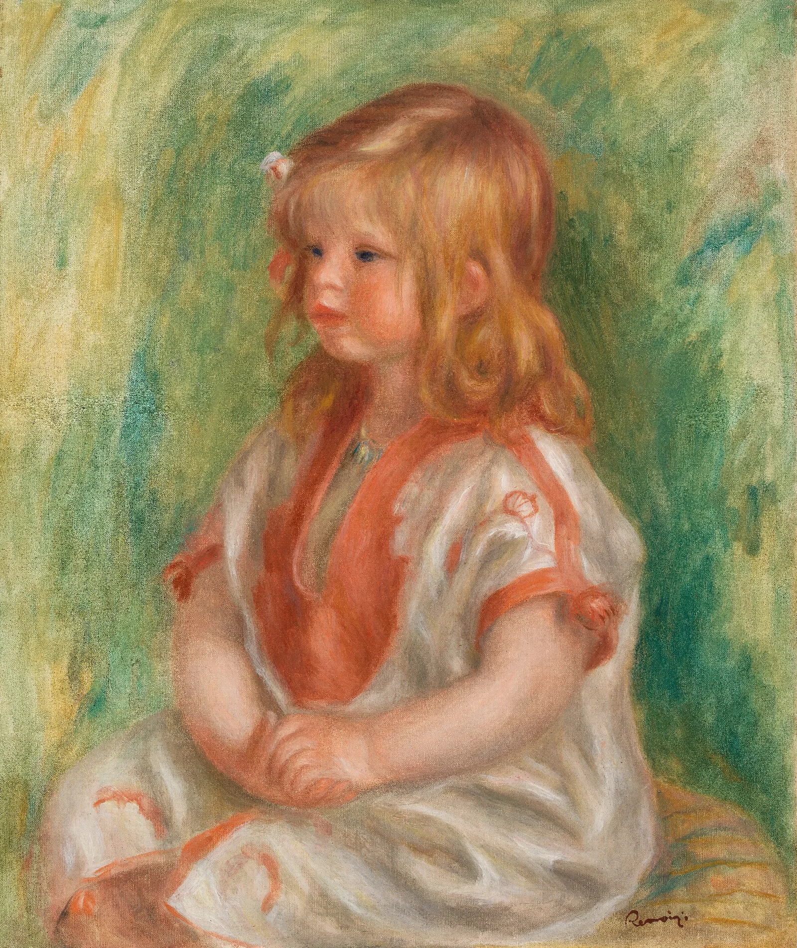 Claude Renoir Wall Art by Pierre-Auguste Renoir - Canvas Print