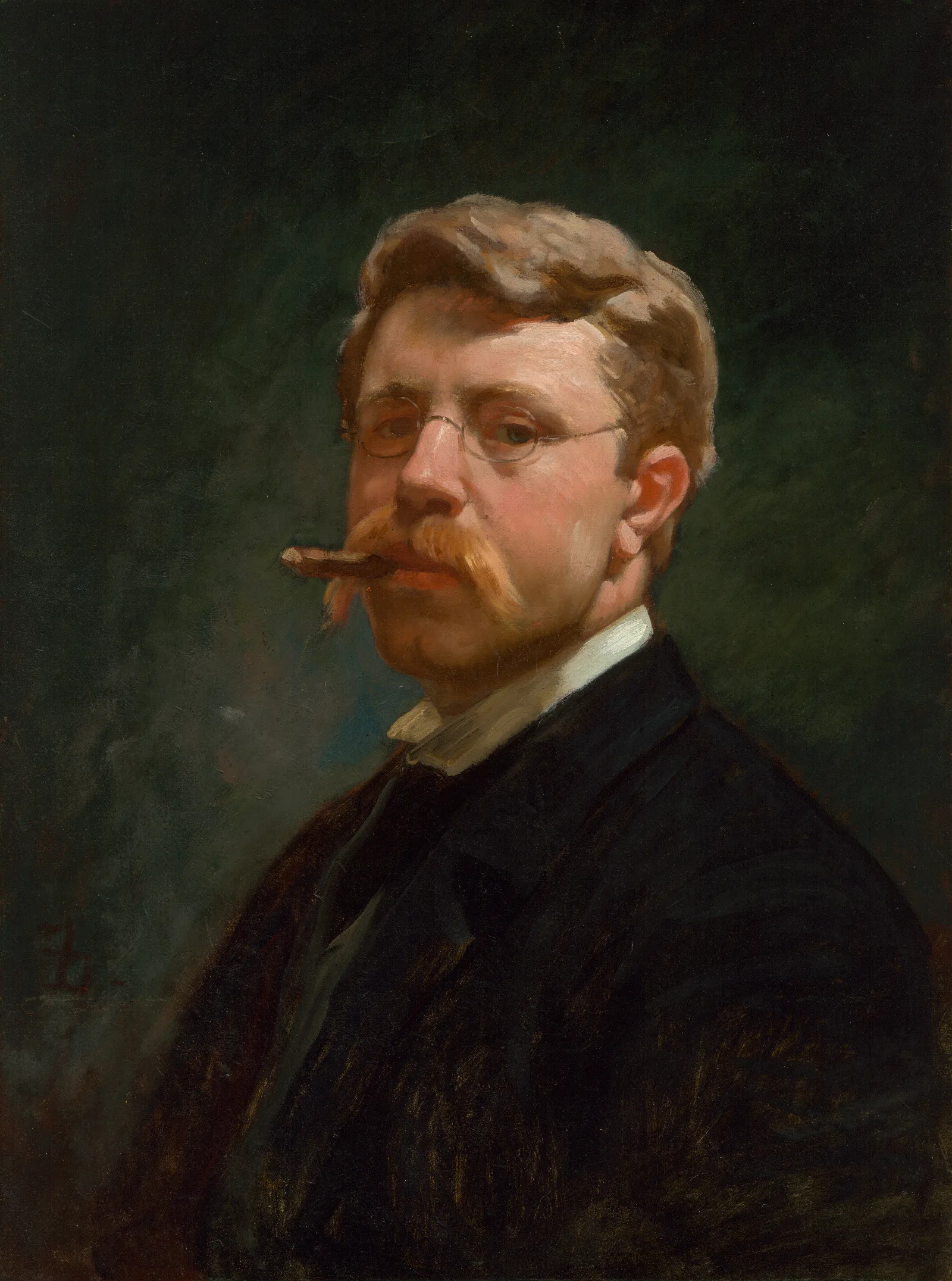 Self Portrait 552 Wall Art by Frank Duveneck - Canvas Print