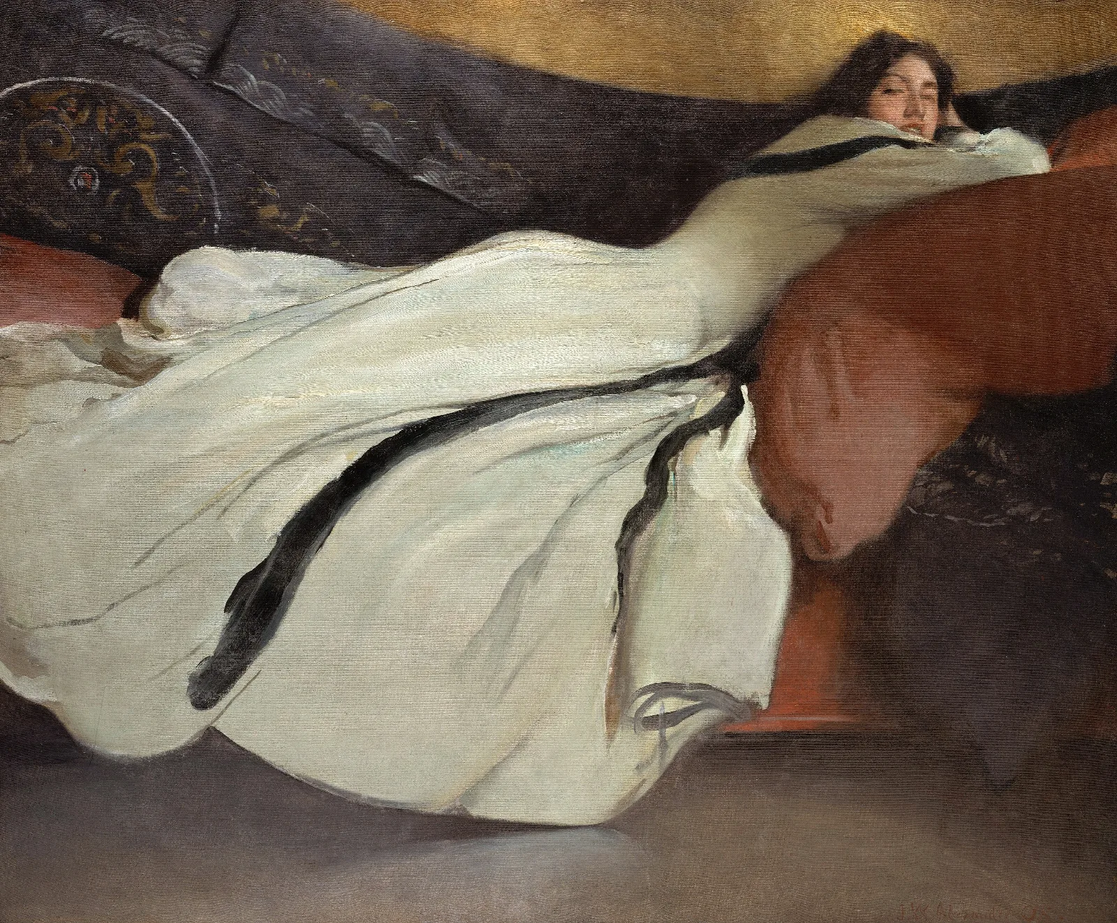 Repose Wall Art by John White Alexander - Canvas Print