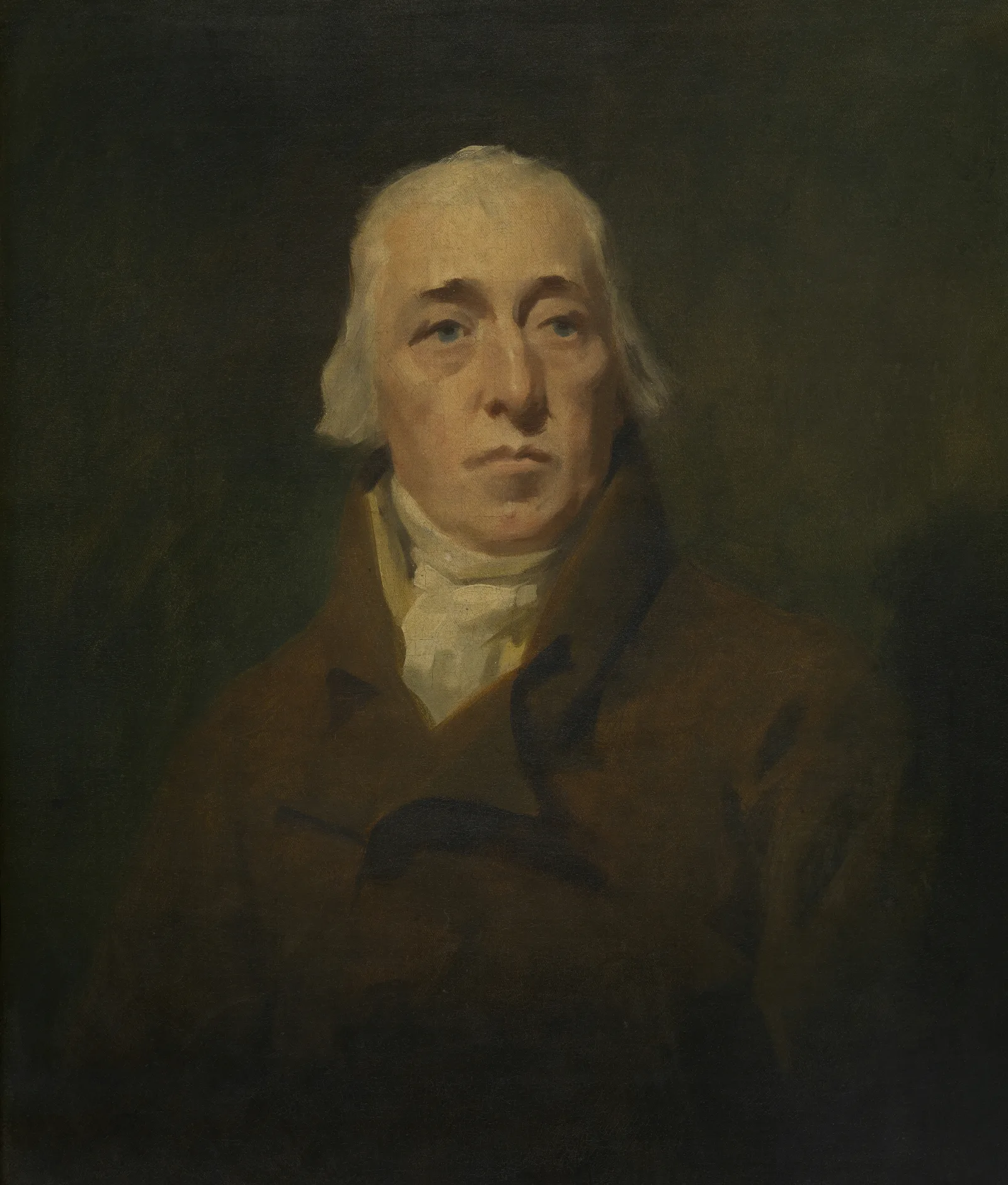 Portrait Of Alexander Edgar Wall Art by Sir Henry Raeburn - Canvas Print