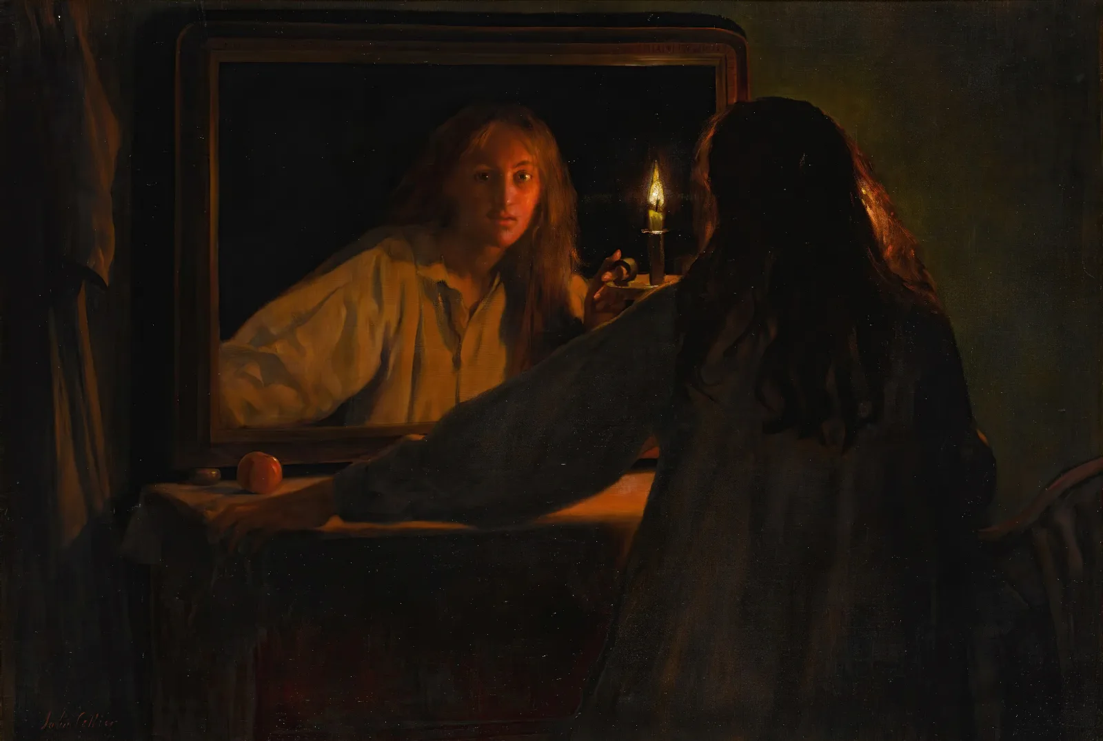 All Halloween Wall Art by John Collier - Canvas Print