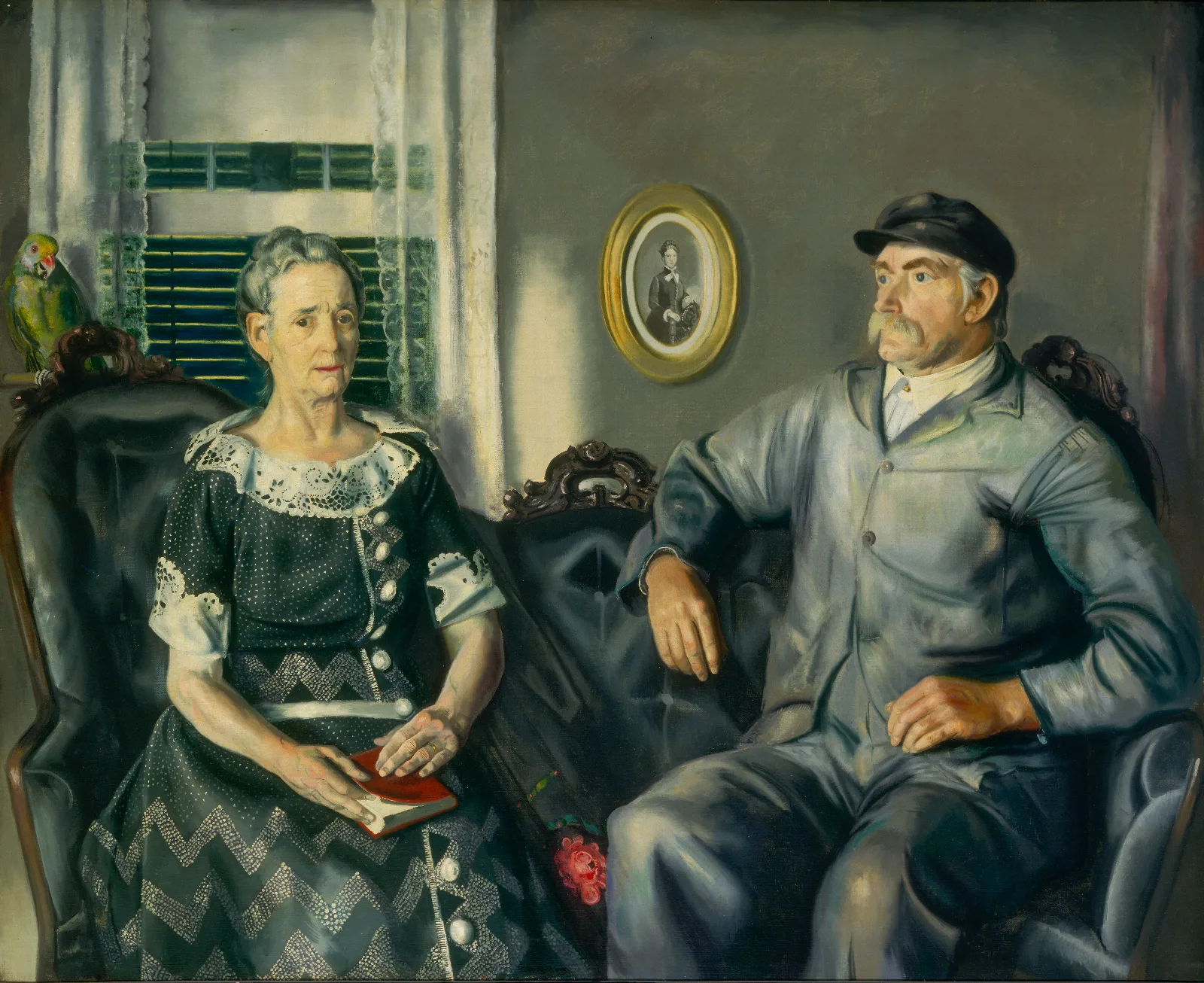 Mr And Mrs Phillip Wase Wall Art by George Wesley Bellows - Canvas Print