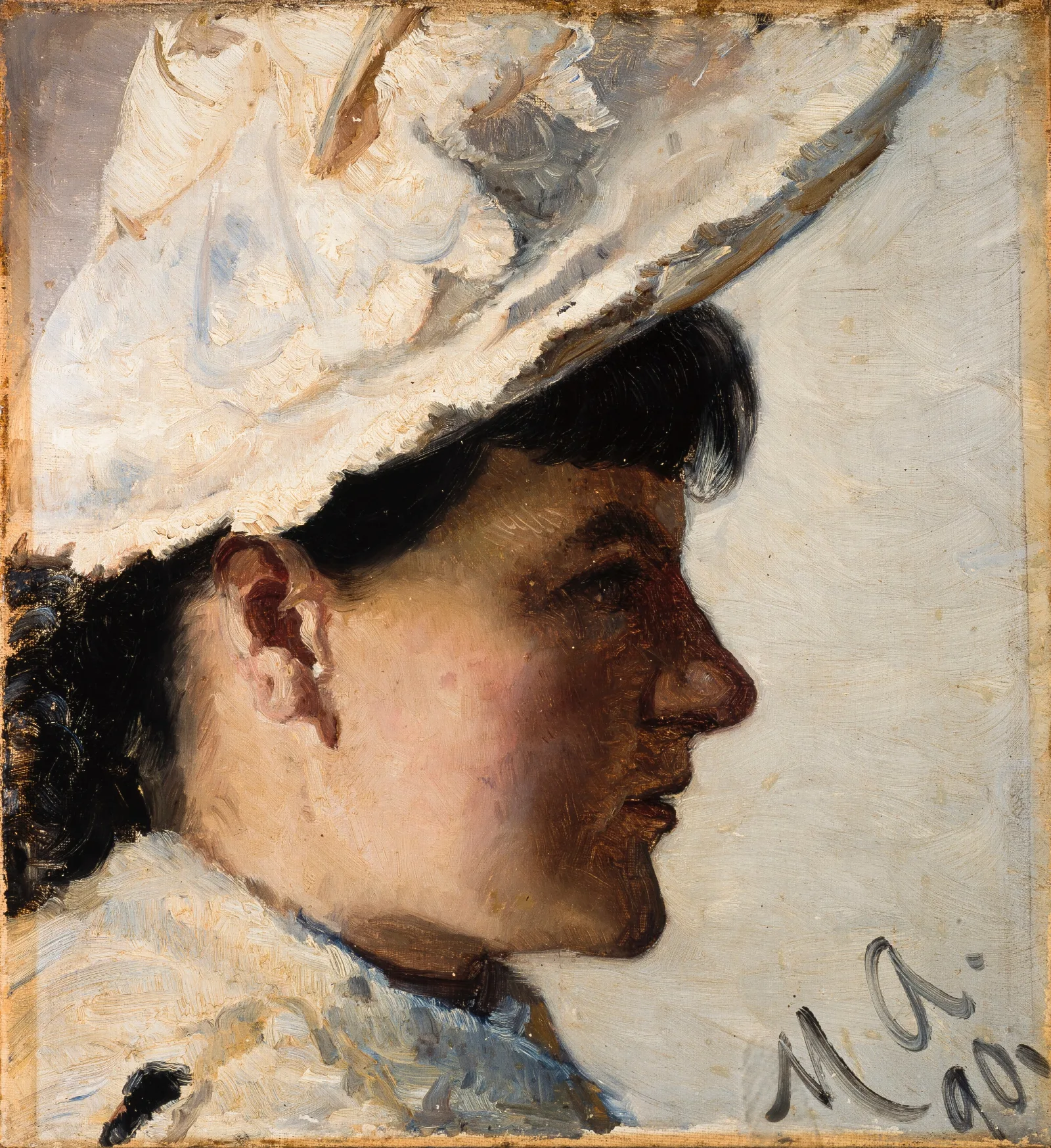 Gerda Ahlborn Wall Art by Michael Ancher - Canvas Print