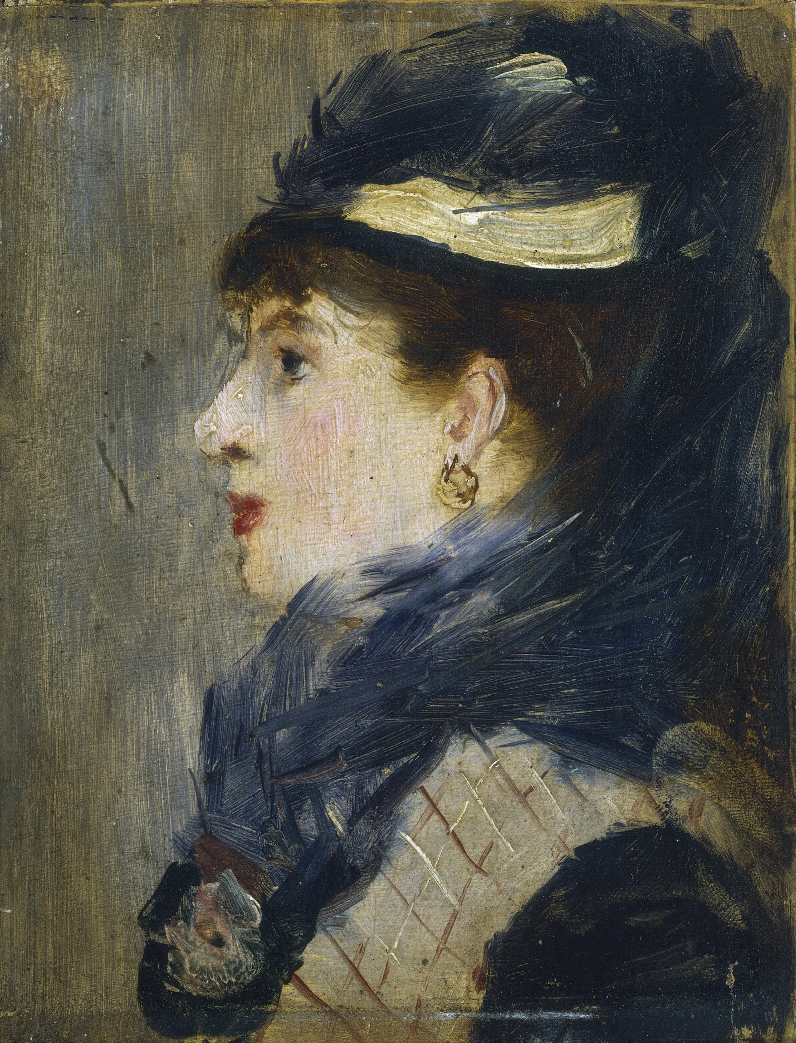 Portrait Of A Lady 7 Wall Art by Édouard Manet - Canvas Print