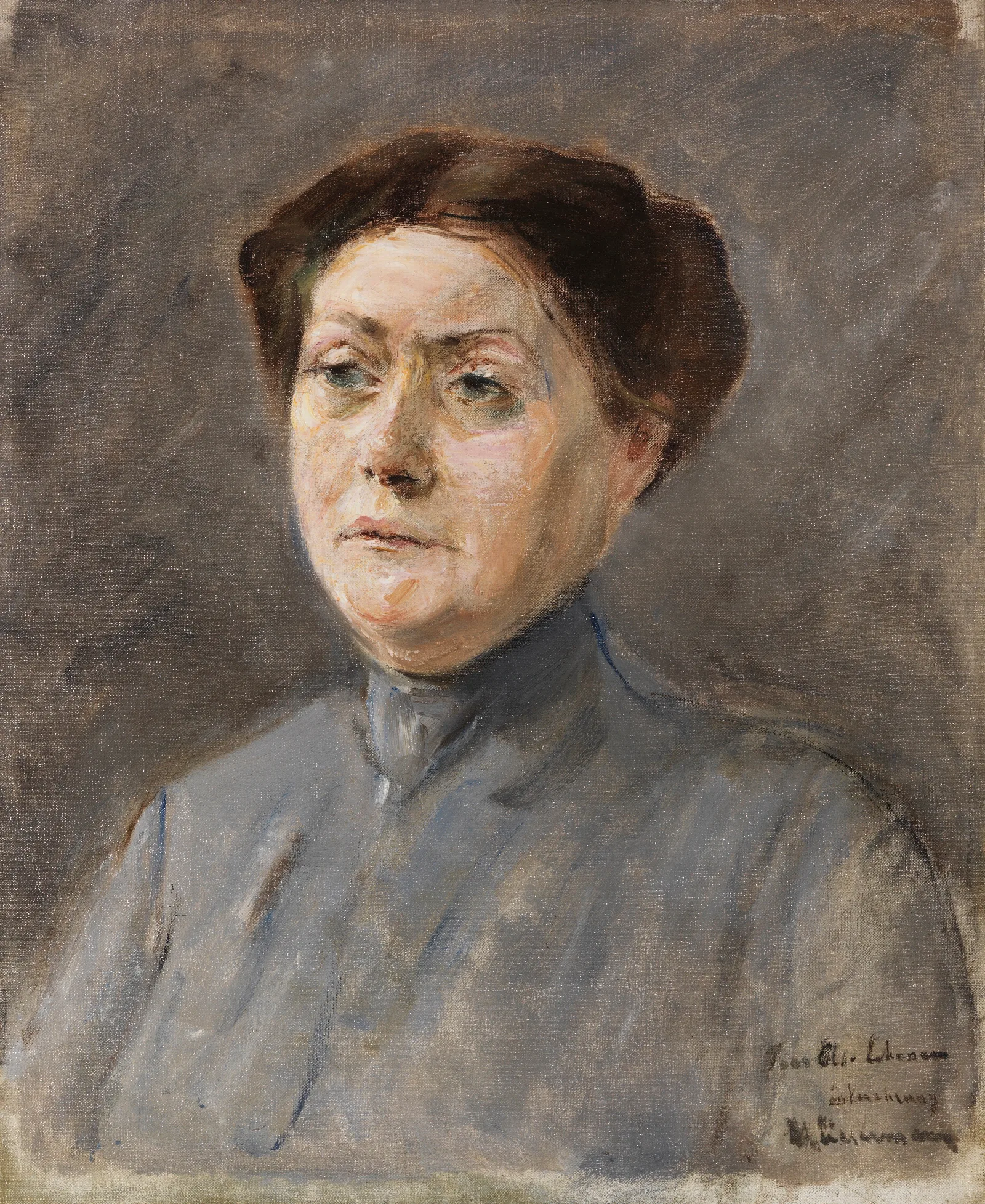 Bildnis Der Schauspielerin Else Lehmann Wall Art by Max Liebermann - Canvas Print