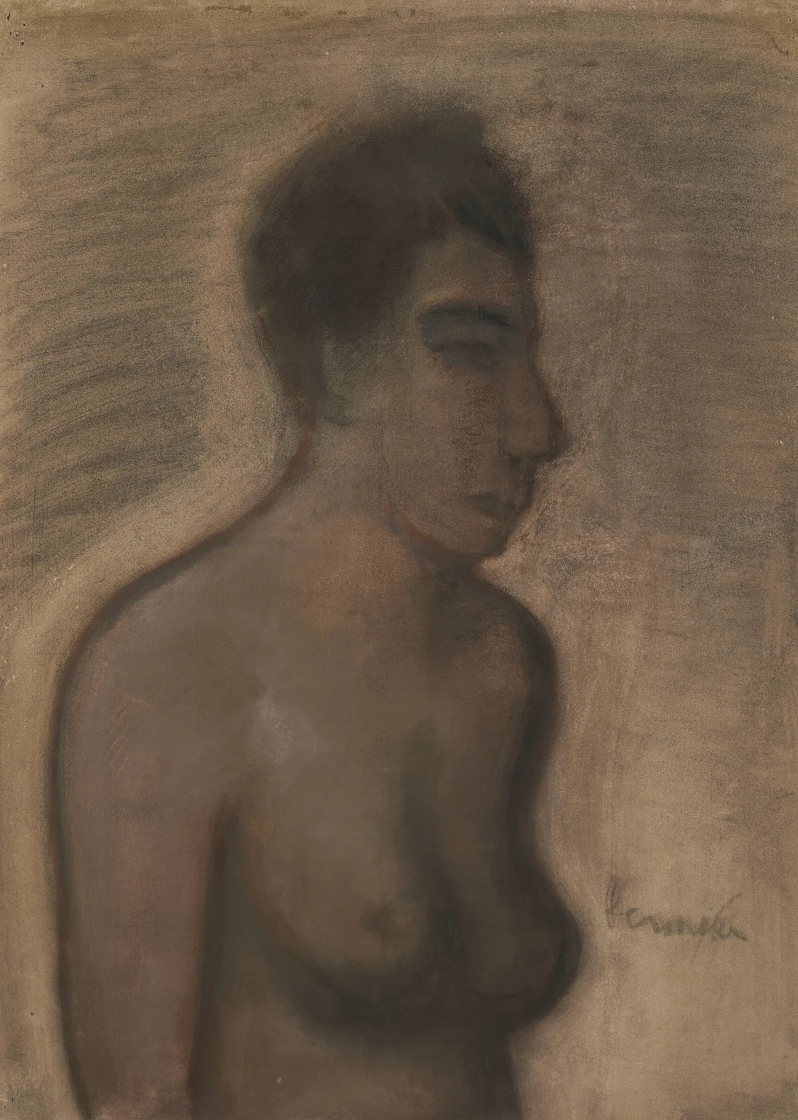Torso 5 Wall Art by Constant Permeke - Canvas Print