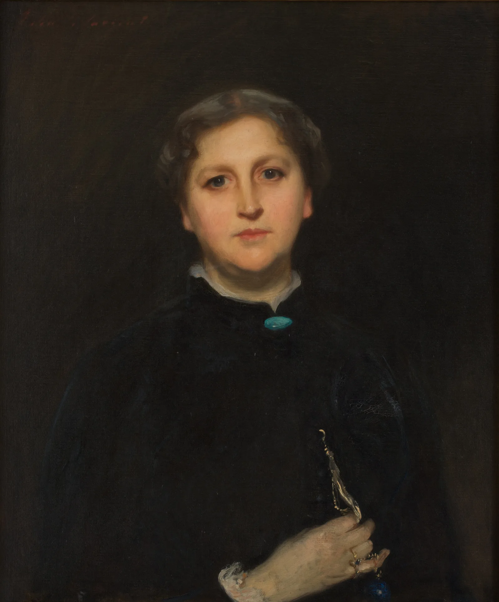 Portrait Of Mrs Raphael Pumpelly Wall Art by John Singer Sargent - Canvas Print