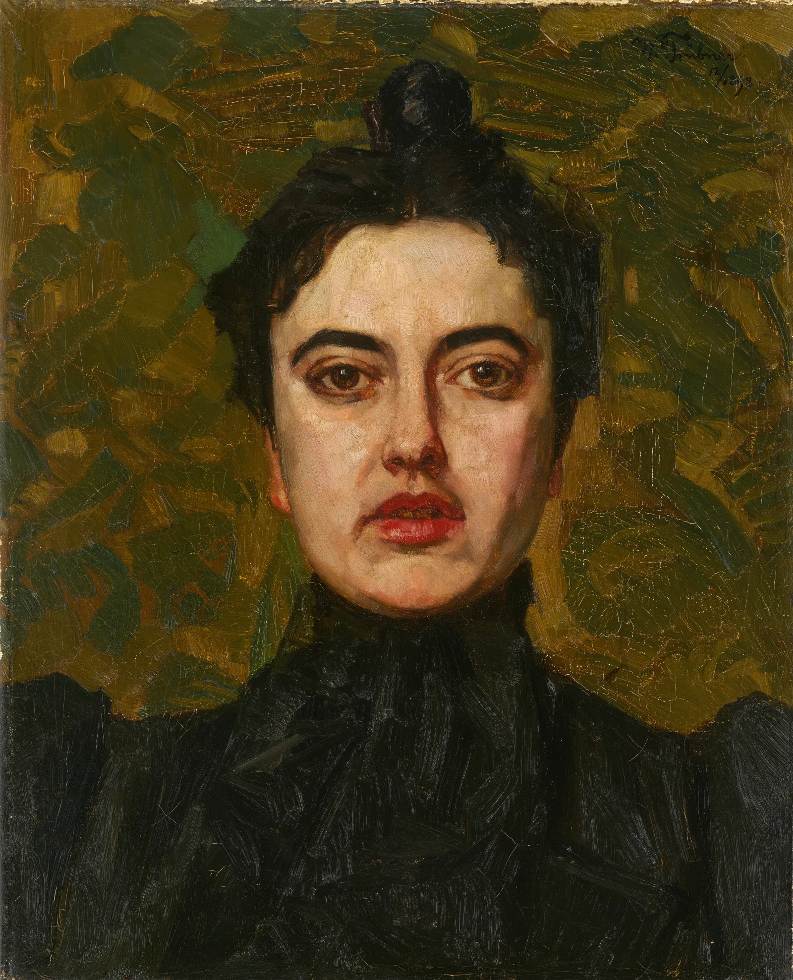 Alice Trubner Wall Art by Wilhelm Trübner - Canvas Print