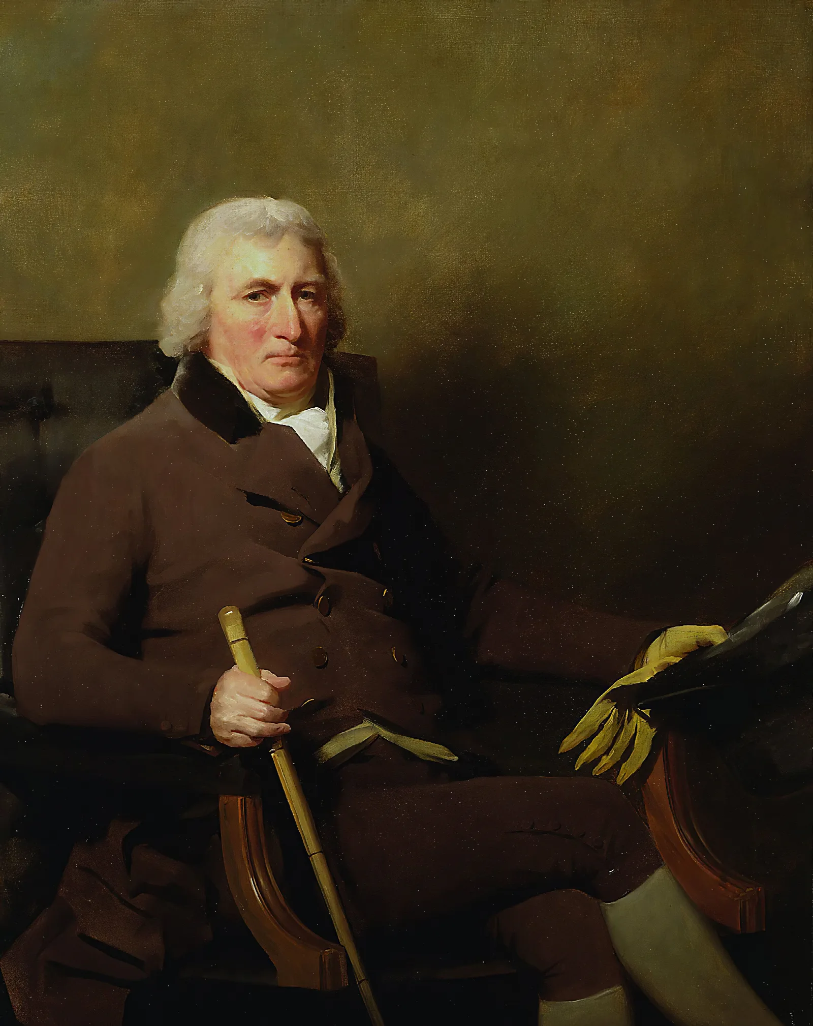 Portrait Of Sir Patrick Inglis Baronet Of Sunnyside Wall Art by Sir Henry Raeburn - Canvas Print