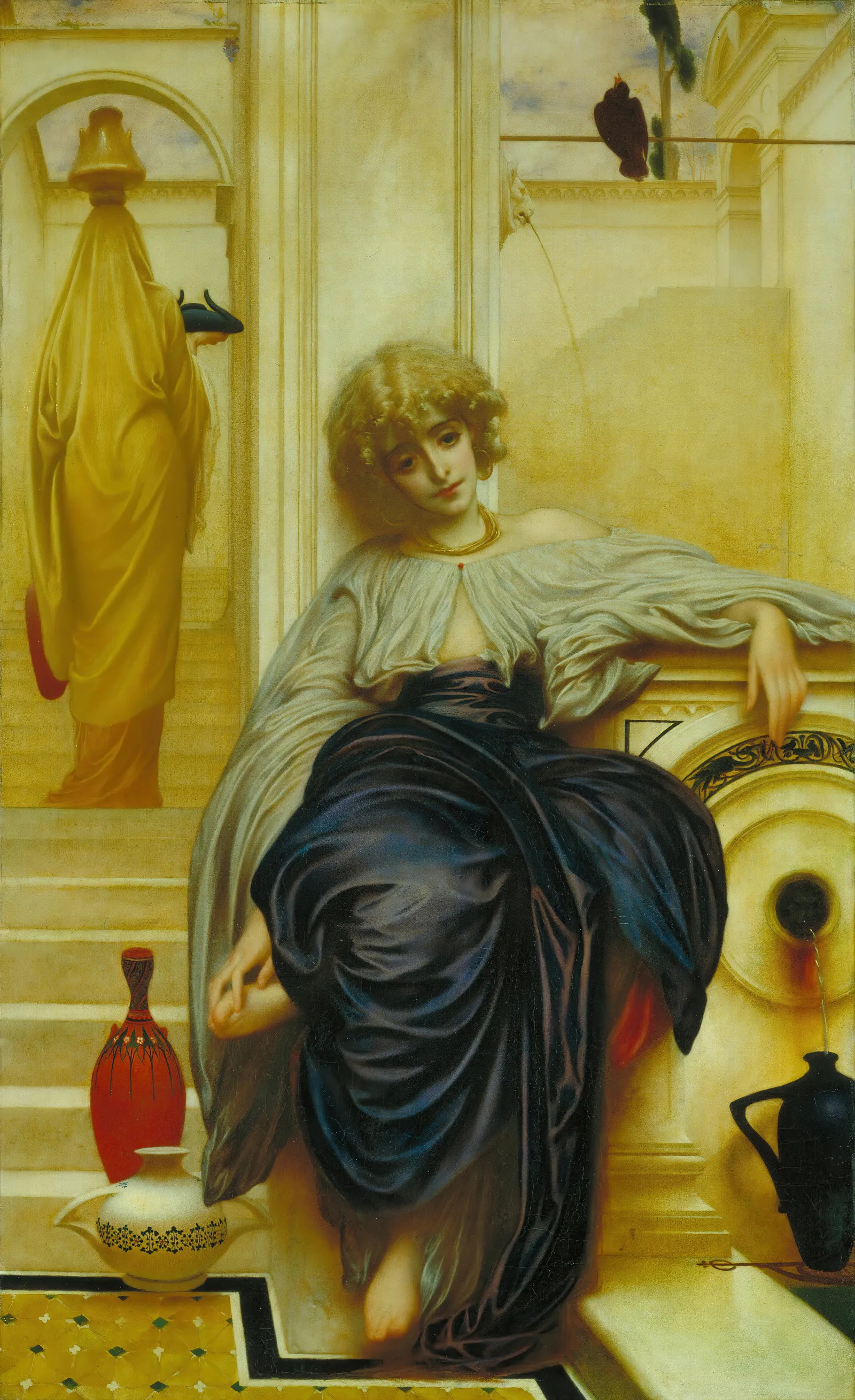 Lieder Ohne Worte Wall Art by Frederic Leighton - Canvas Print
