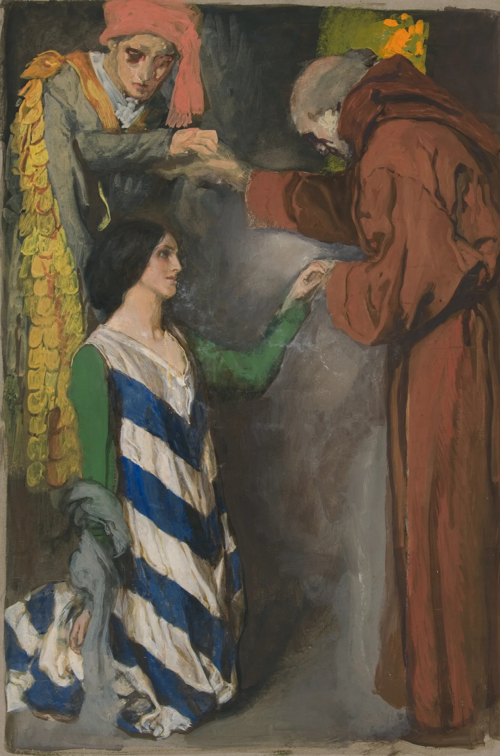 Till Holy Church Incorporate Two As One Act Ii Scene Vi Romeo And Juliet Wall Art by Edwin Austin Abbey - Canvas Print