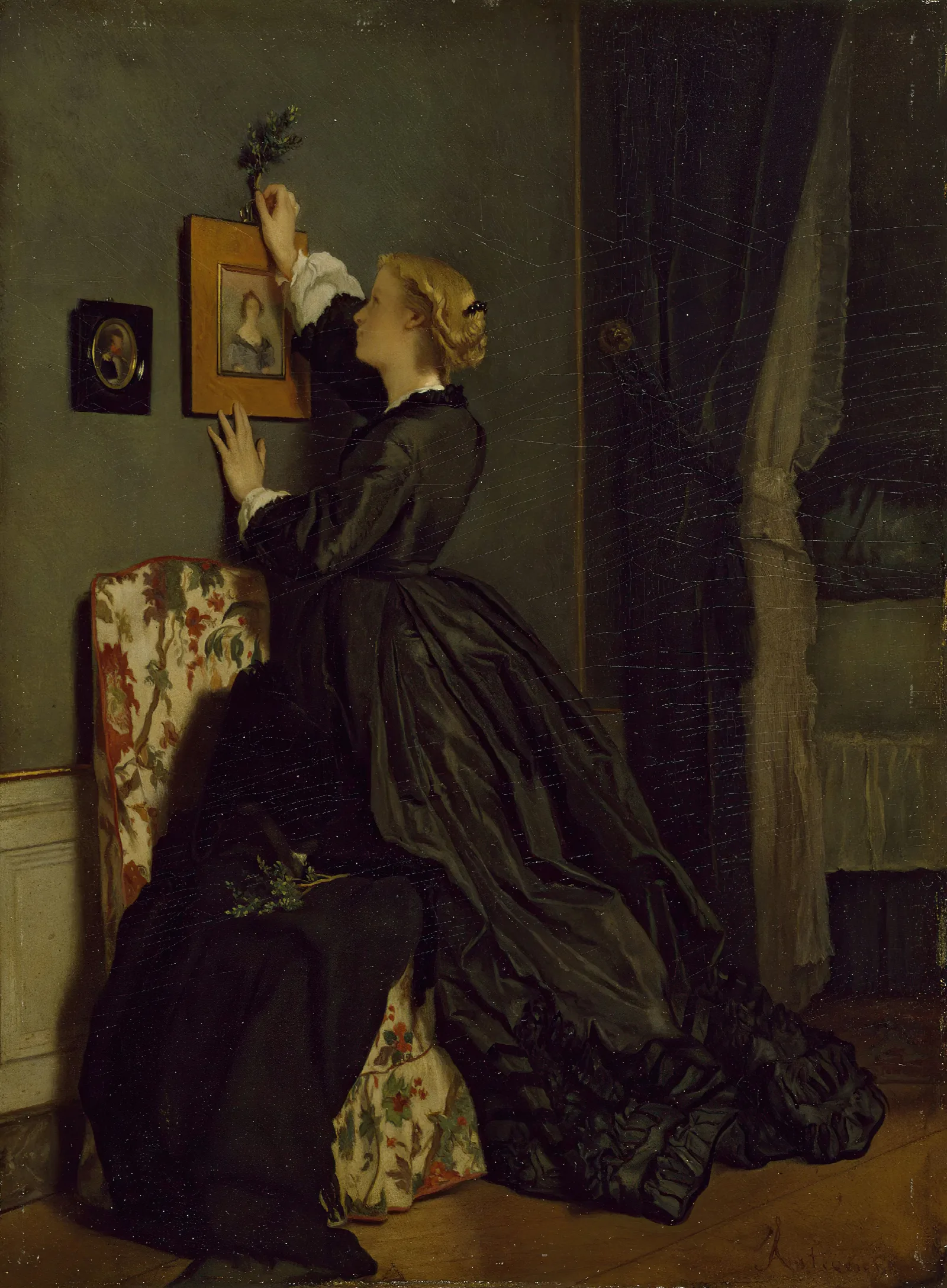 Palm Sunday Wall Art by Alfred Stevens - Canvas Print