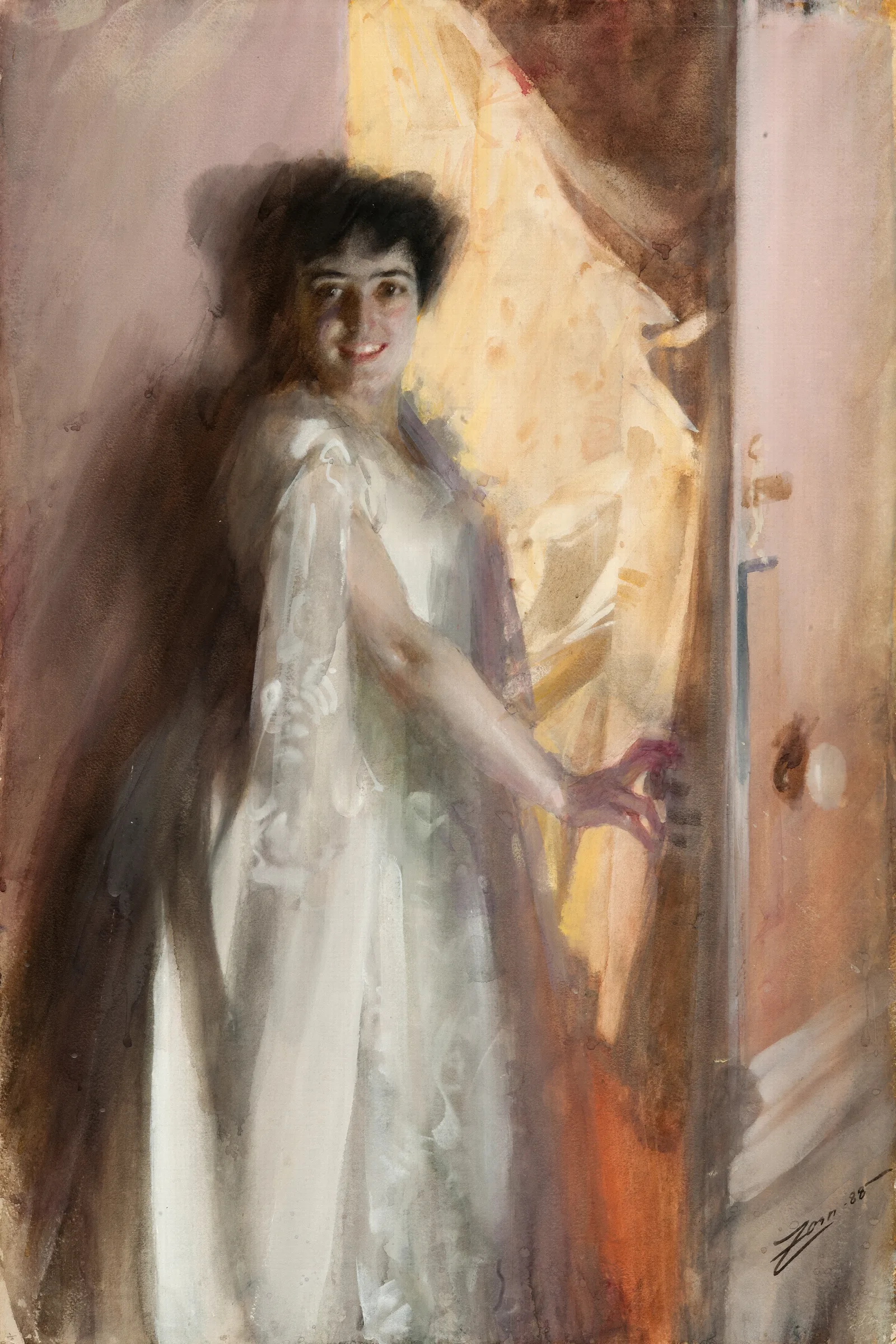 Rosita Mauri Wall Art by Anders Zorn - Canvas Print
