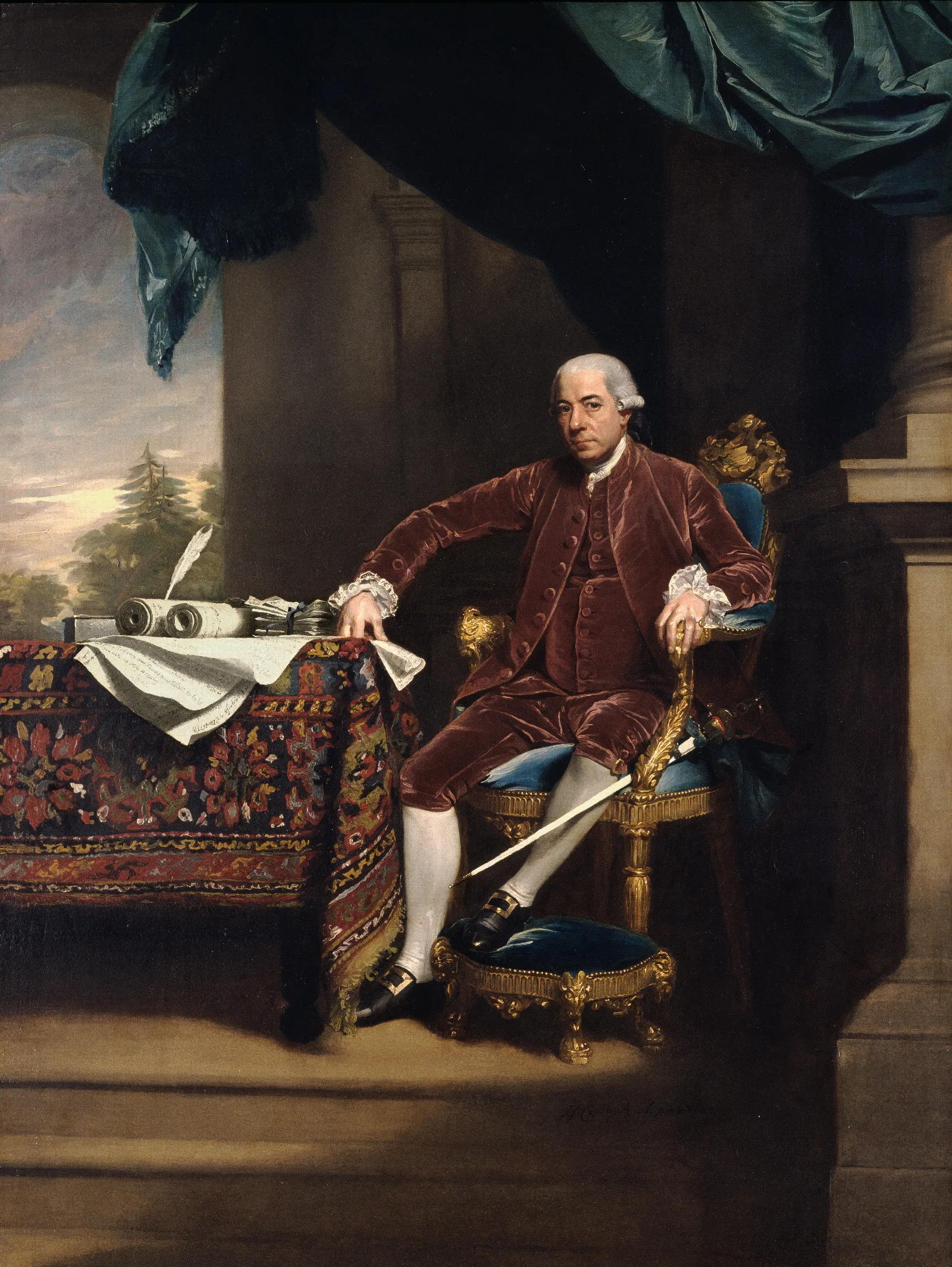Henry Laurens Wall Art by John Singleton Copley - Canvas Print