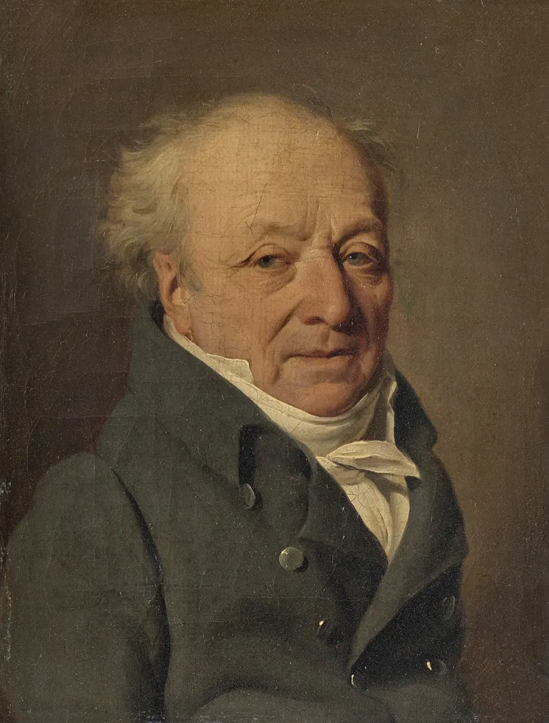 Portrait Of A Man Traditionnally Called Antoine Charles Andre Rene De Puisaye Wall Art by Louis-Léopold Boilly - Canvas Print