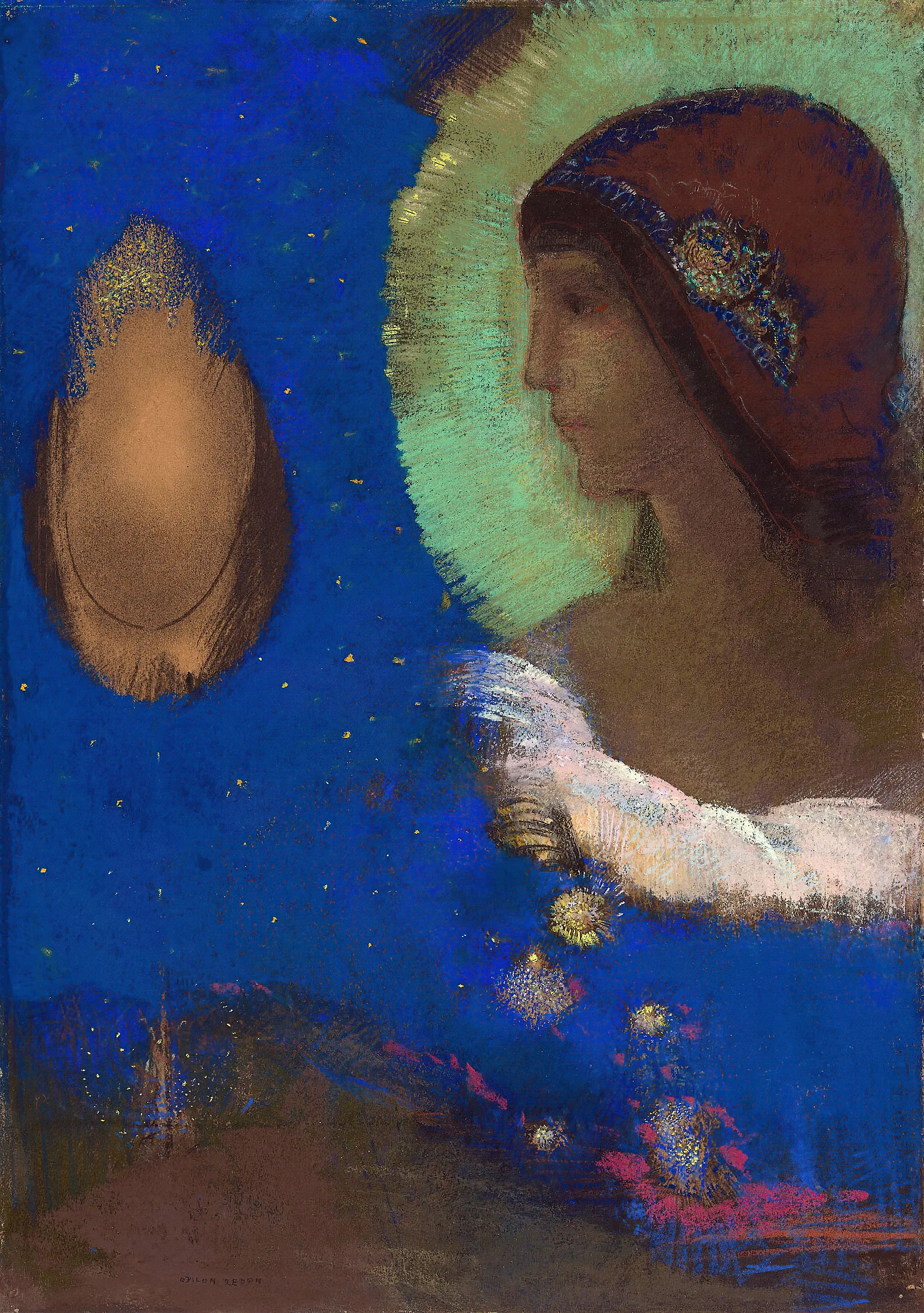 Sita Wall Art by Odilon Redon - Canvas Print