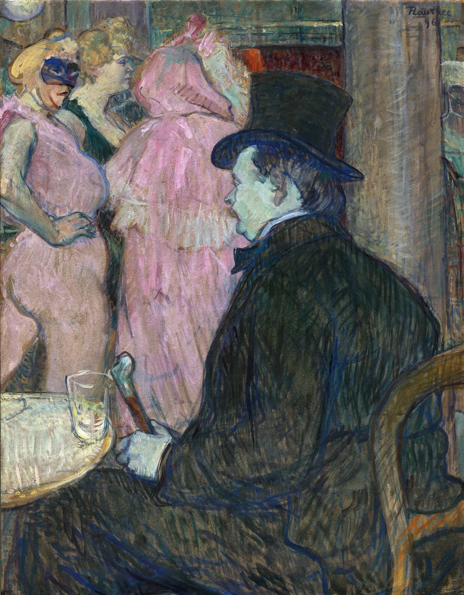 Maxime Dethomas Wall Art by Henri de Toulouse-Lautrec - Canvas Print