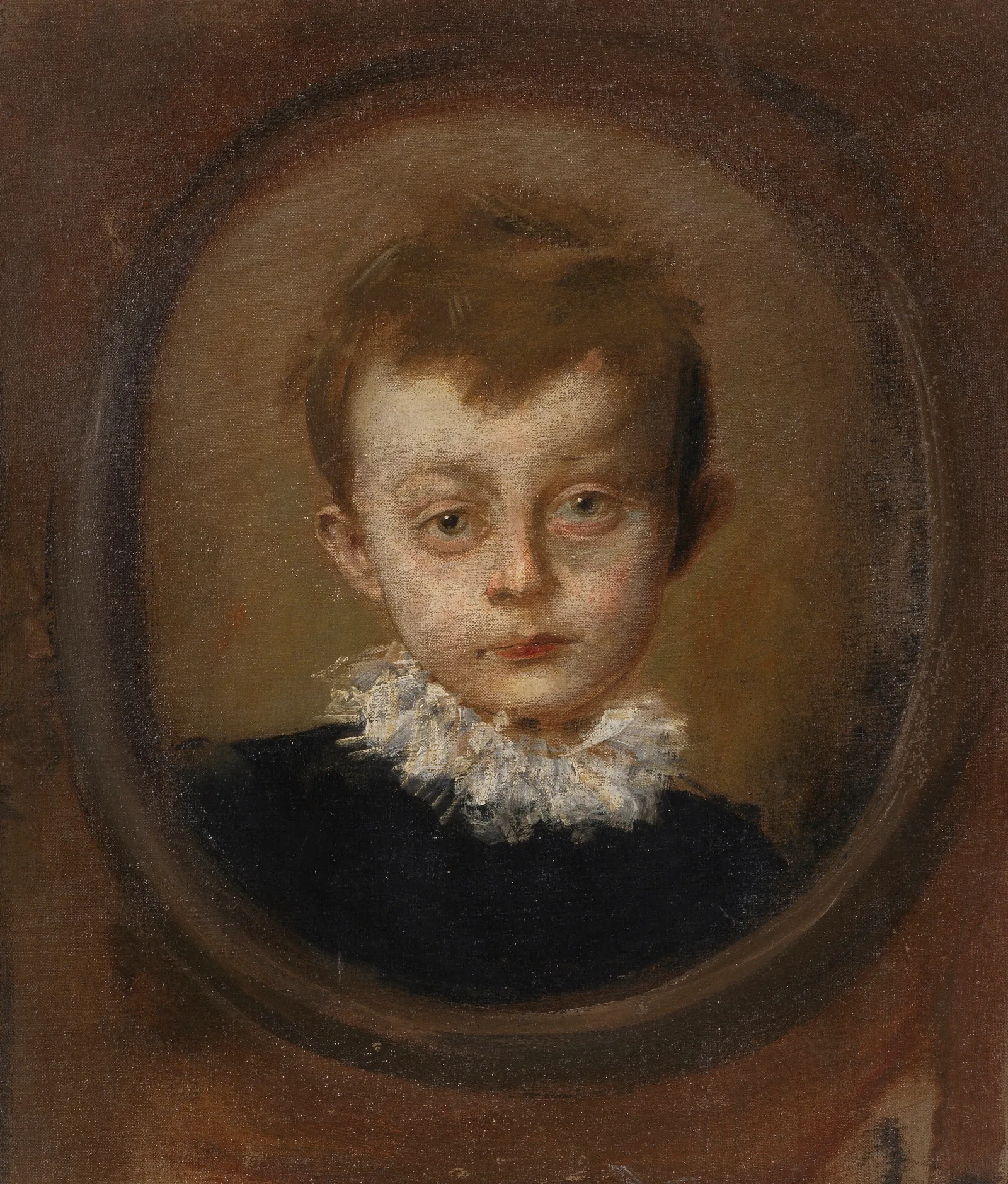 Sohn Des Schauspielers Konrad Dreher Wall Art by Franz von Lenbach - Canvas Print