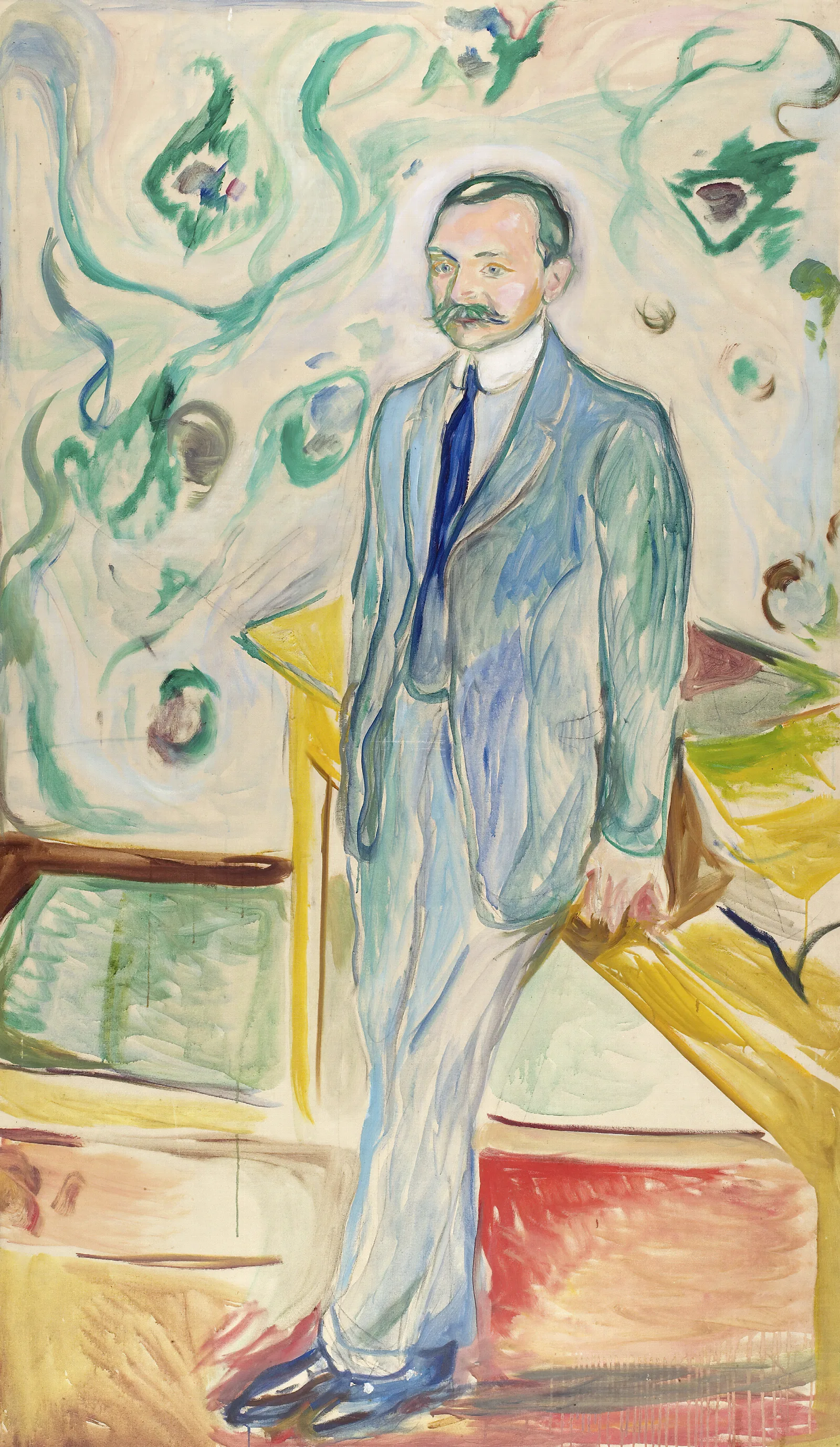Wilhelm Wartmann Wall Art by Edvard Munch - Canvas Print
