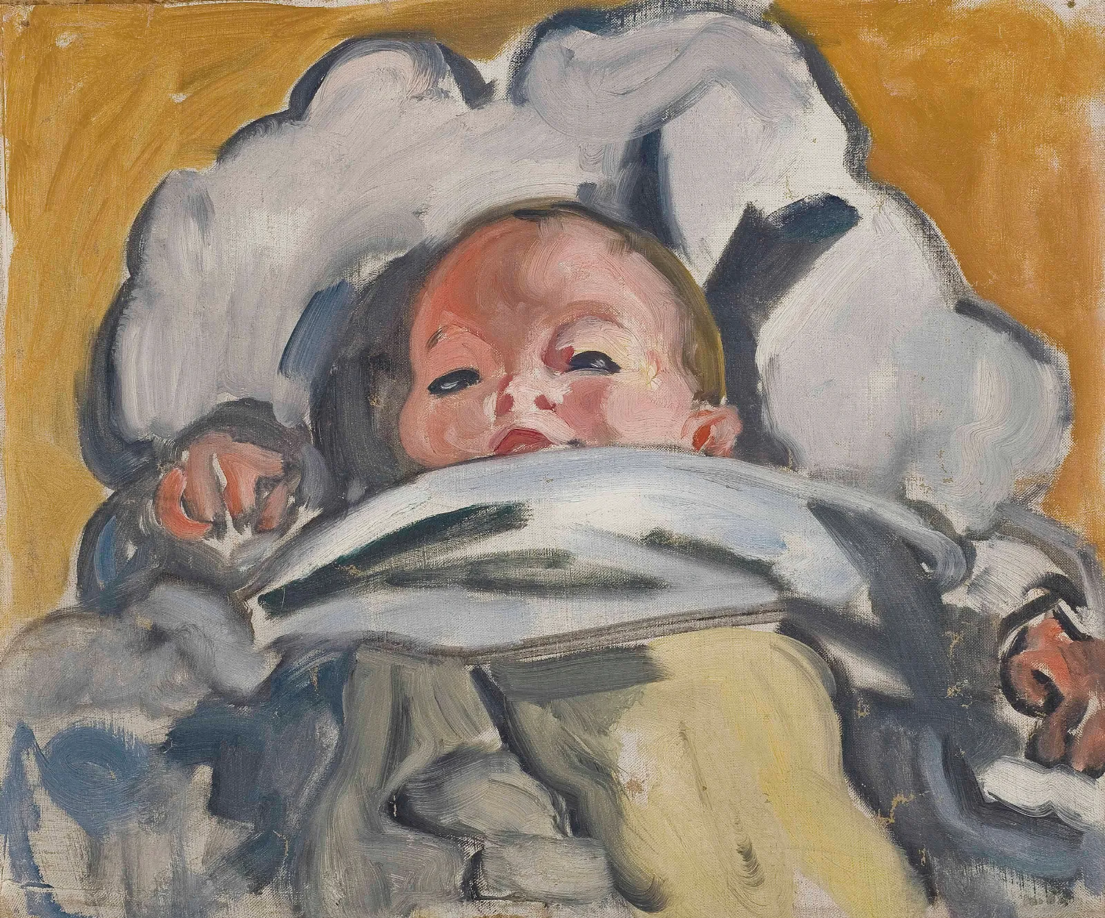 Le Bebe Wall Art by Louis Valtat - Canvas Print