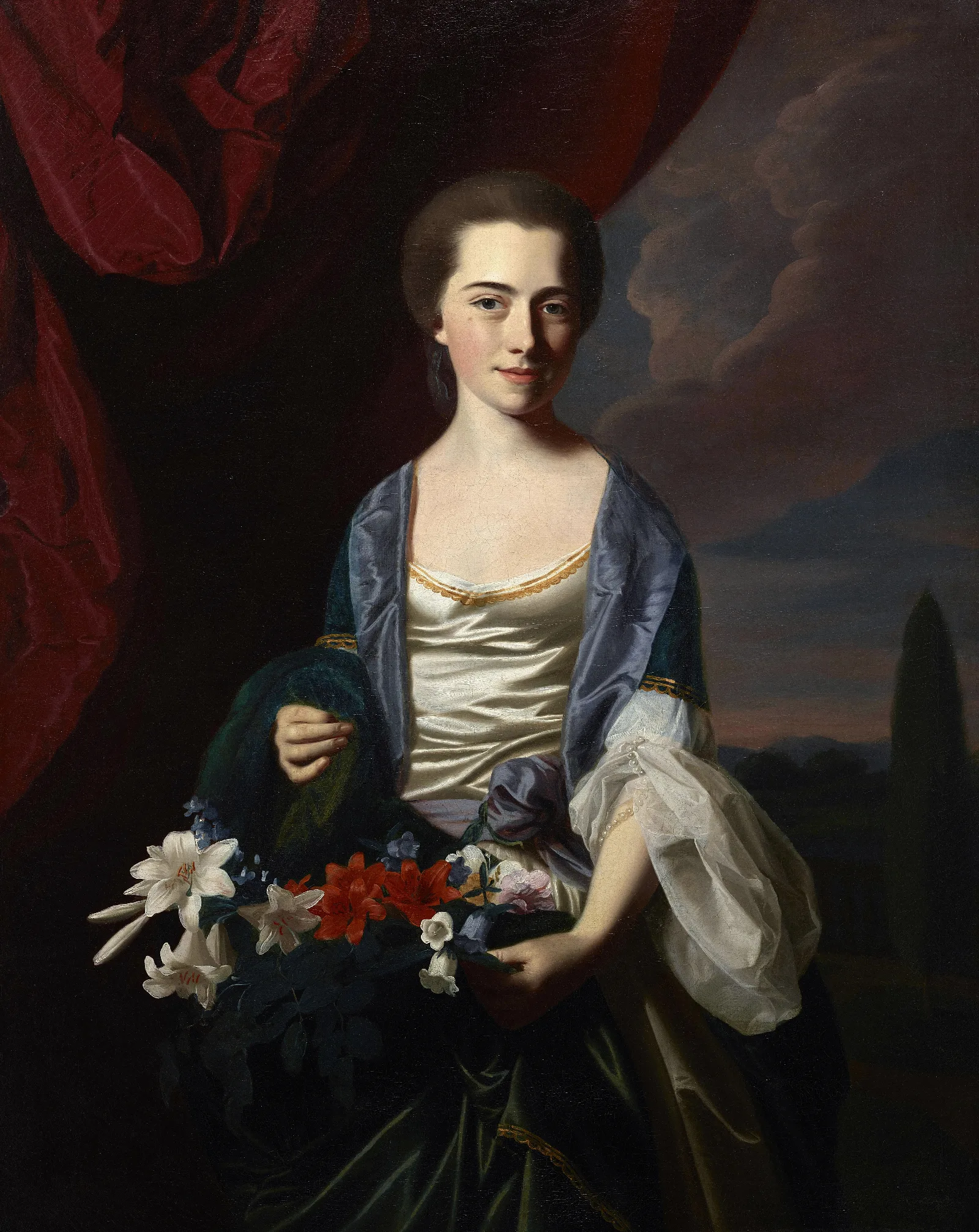 Sarah Sherburne Langdon Wall Art by John Singleton Copley - Canvas Print