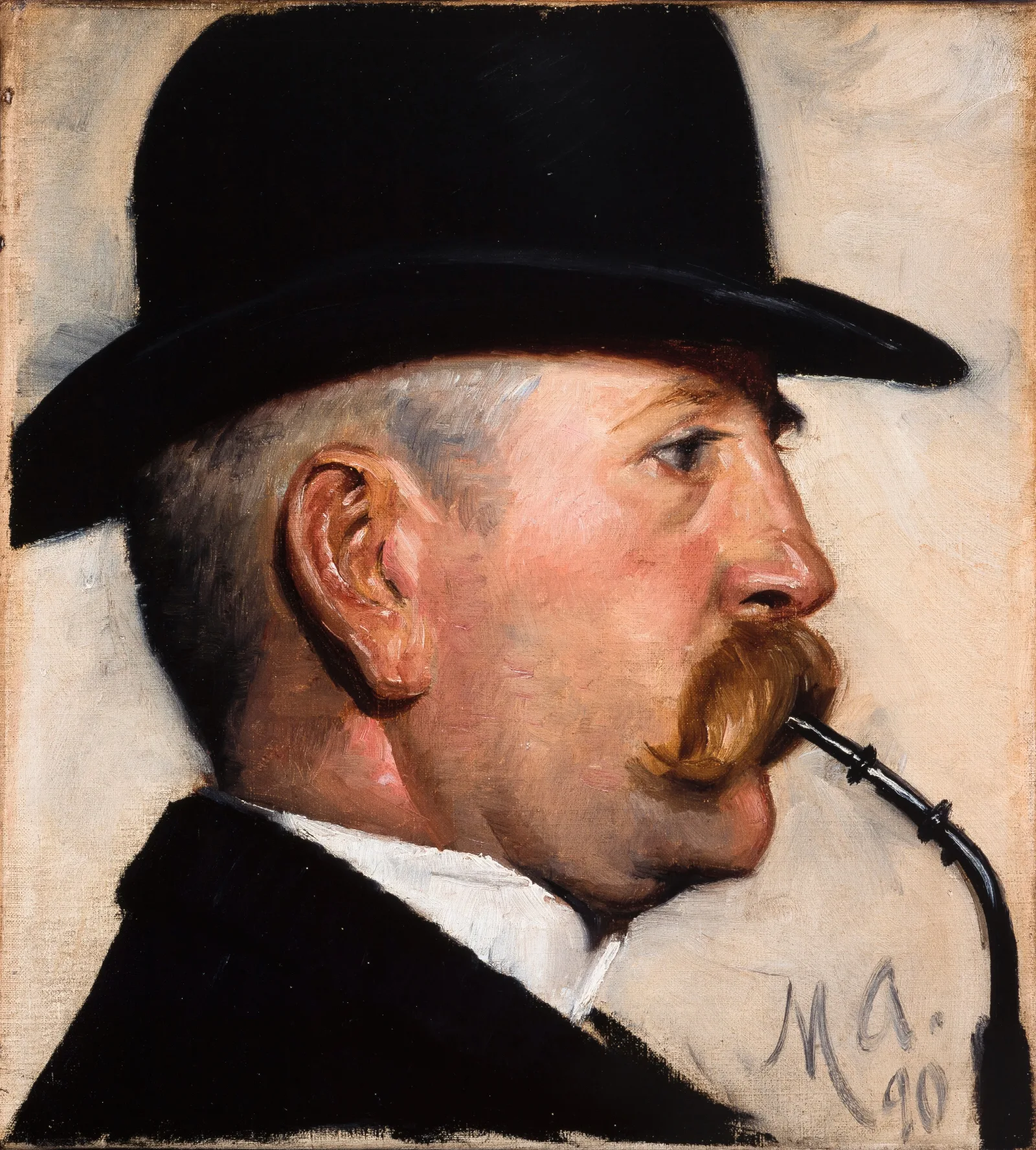 Michael Therkildsen Wall Art by Michael Ancher - Canvas Print