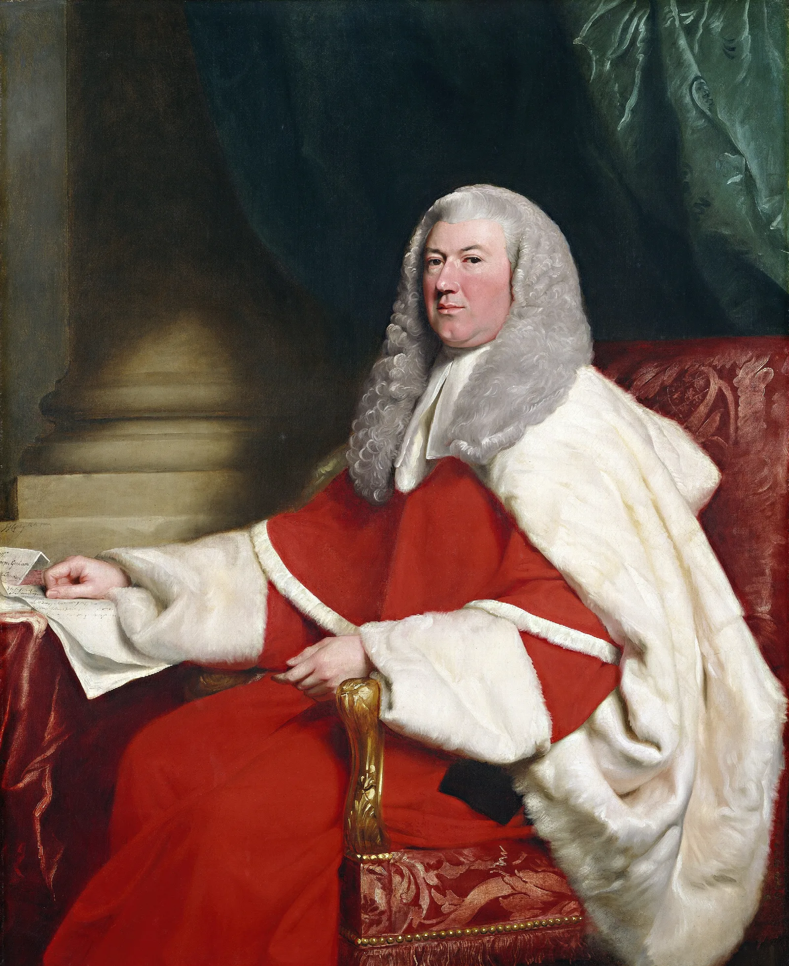 Baron Graham Wall Art by John Singleton Copley - Canvas Print